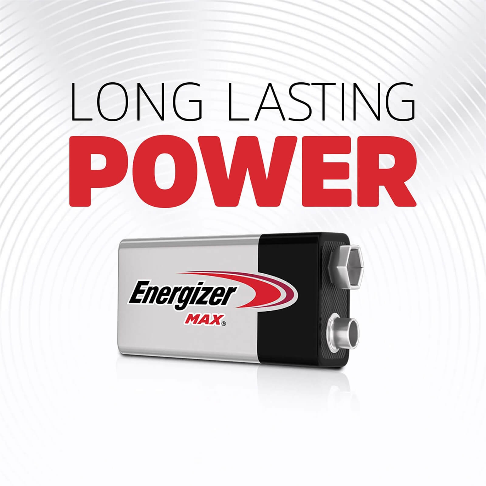 Energizer MAX Alkaline 9V Batteries - 2 Pack