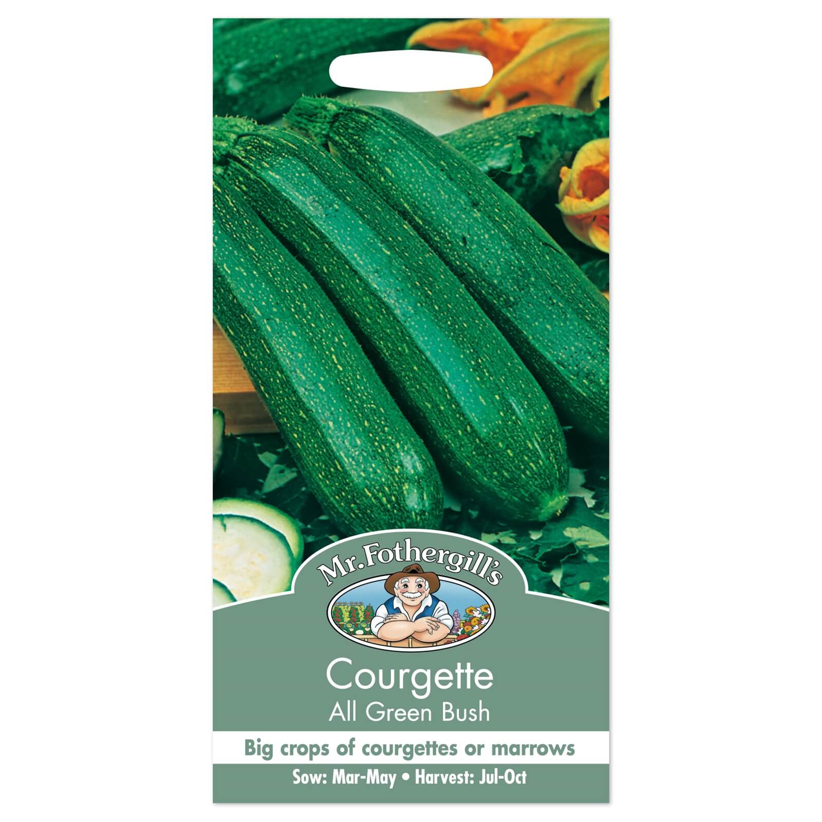 Mr. Fothergill's Courgette All Green Bush Seeds