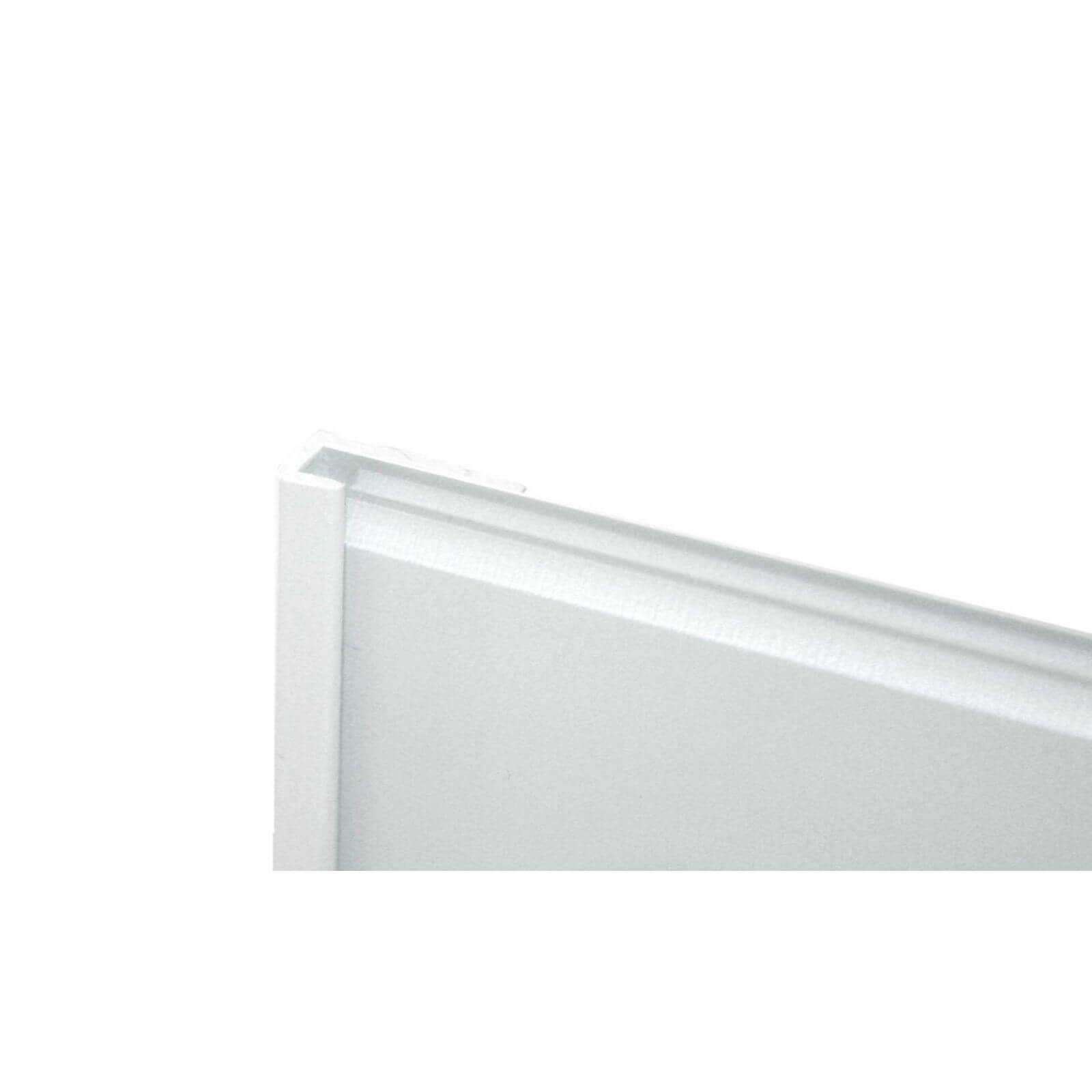 Zenolite Colour Matched PVC Edge Cap - 2500mm - White