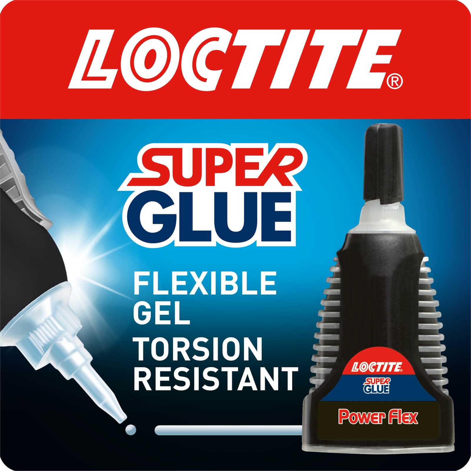 Loctite Super Glue Power Flex Control - Translucent - 3g