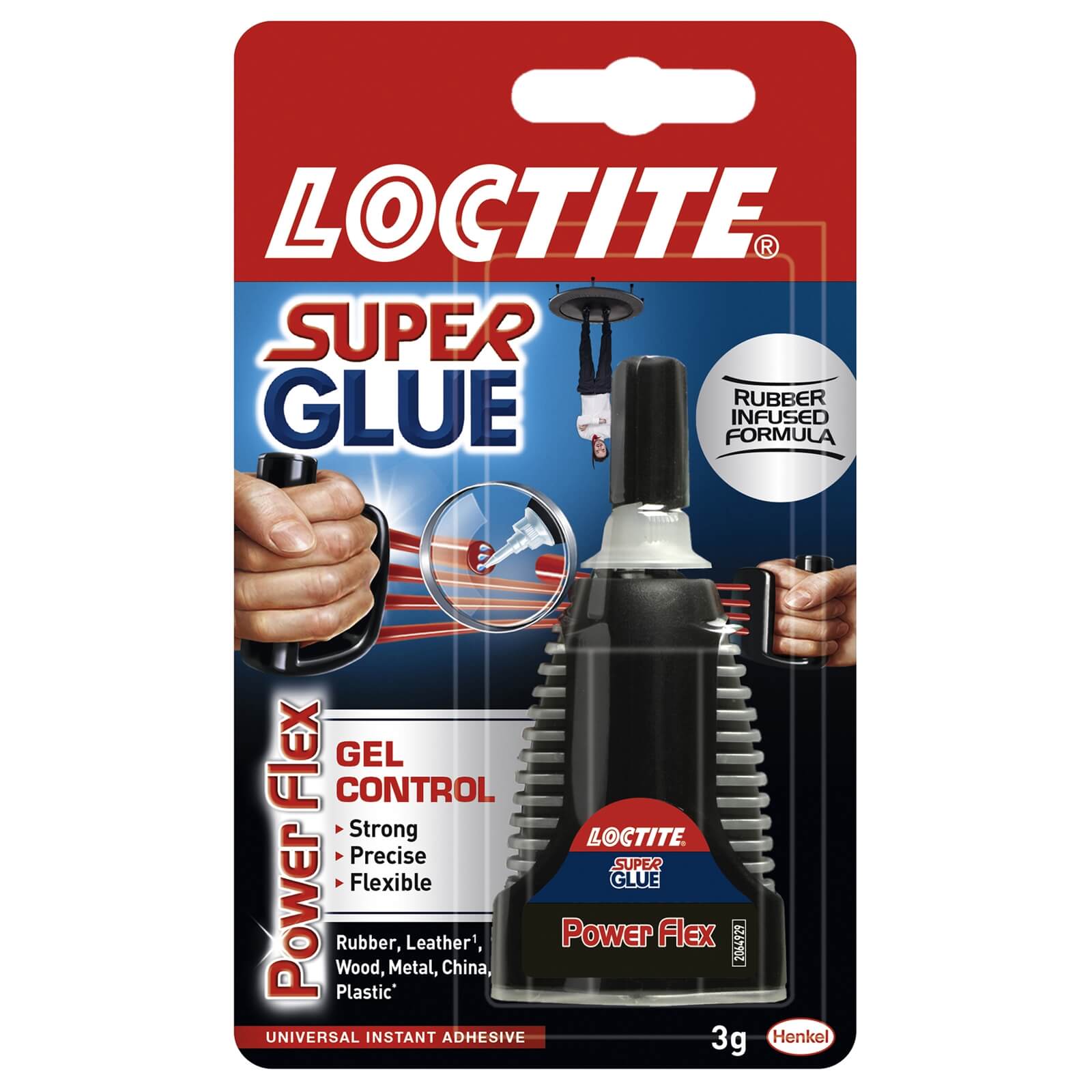 Loctite Super Glue Power Flex Control - Translucent - 3g