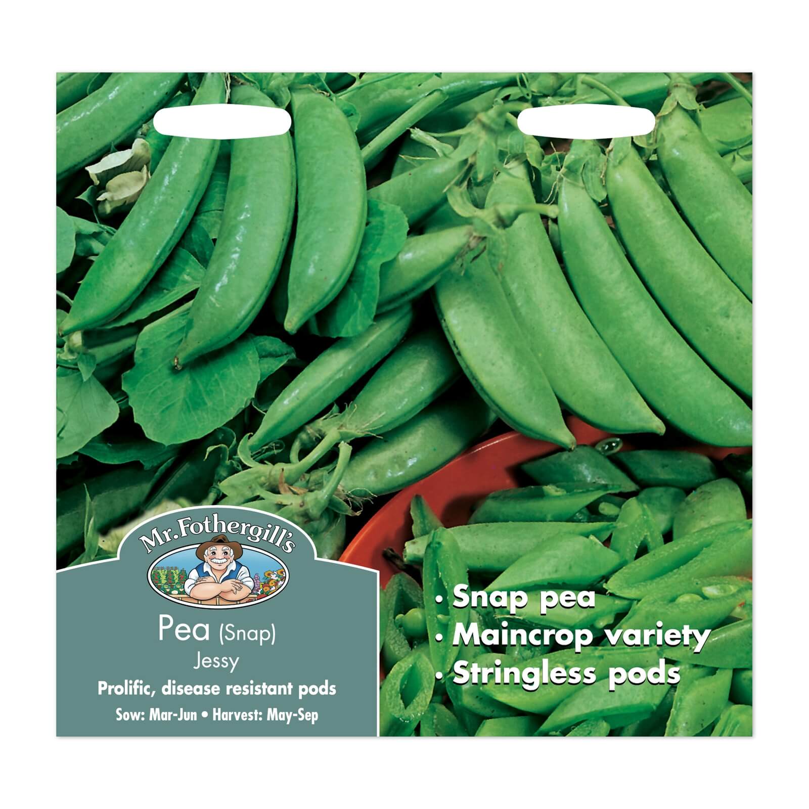 Mr. Fothergill's Snap Pea Jessy Seeds