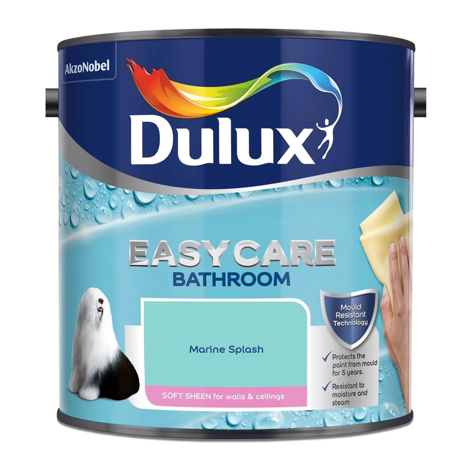 Dulux Easycare Bathroom Marine Splash Soft Sheen Paint - 2.5L