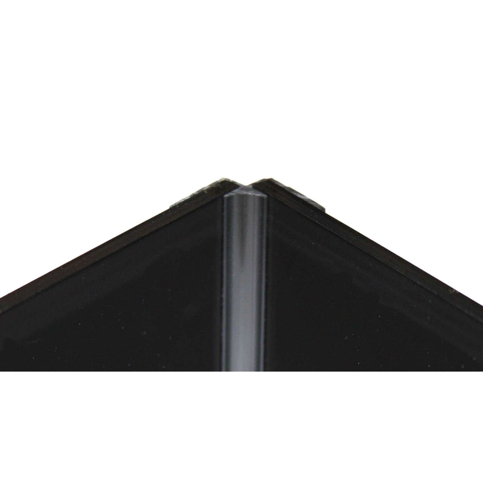 Zenolite Colour Matched PVC Internal Corner - 2500mm - Black