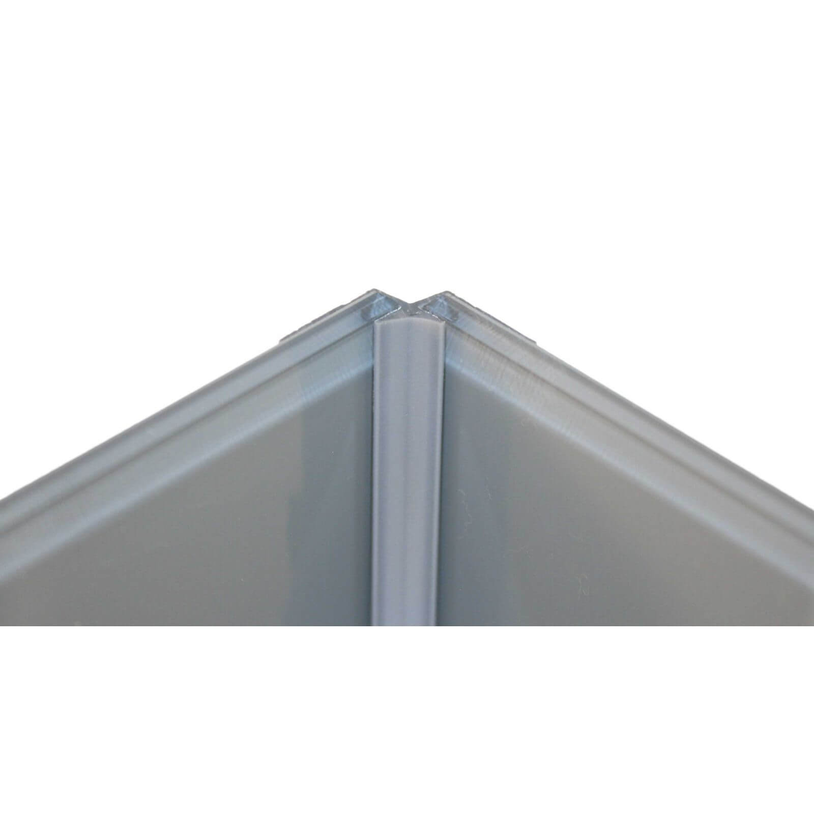 Zenolite Colour Matched PVC Internal Corner - 2500mm - Grey