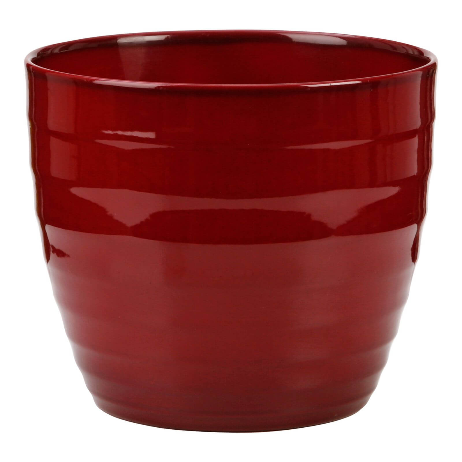Dark Red Pot  - 22cm