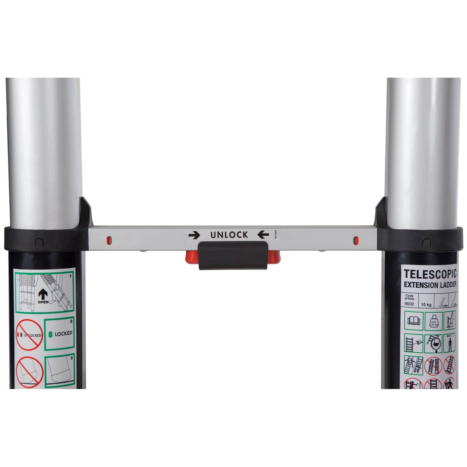 Abru Telescopic Extension ladder 3.2m Homebase