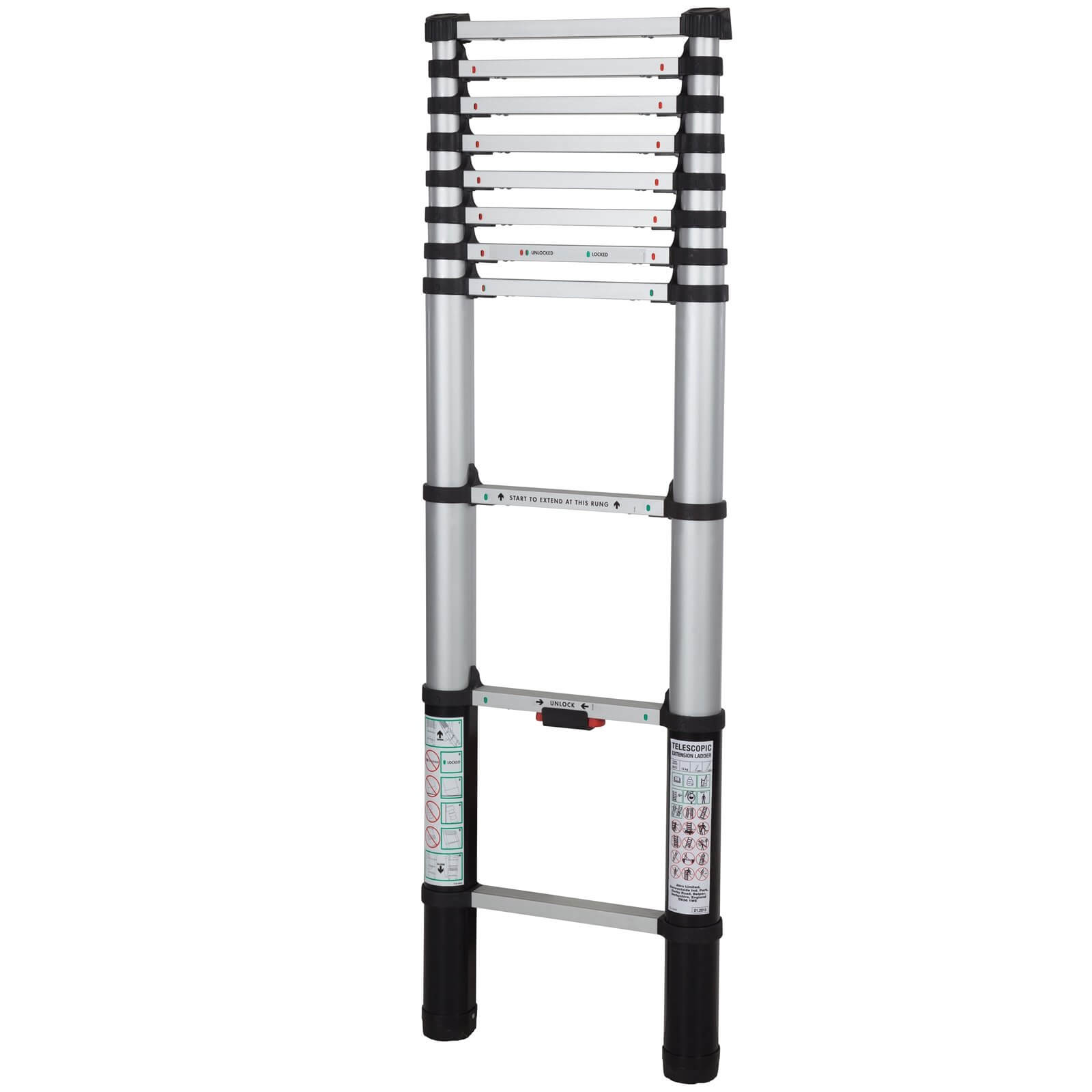 Abru Telescopic Extension ladder 3.2m Homebase