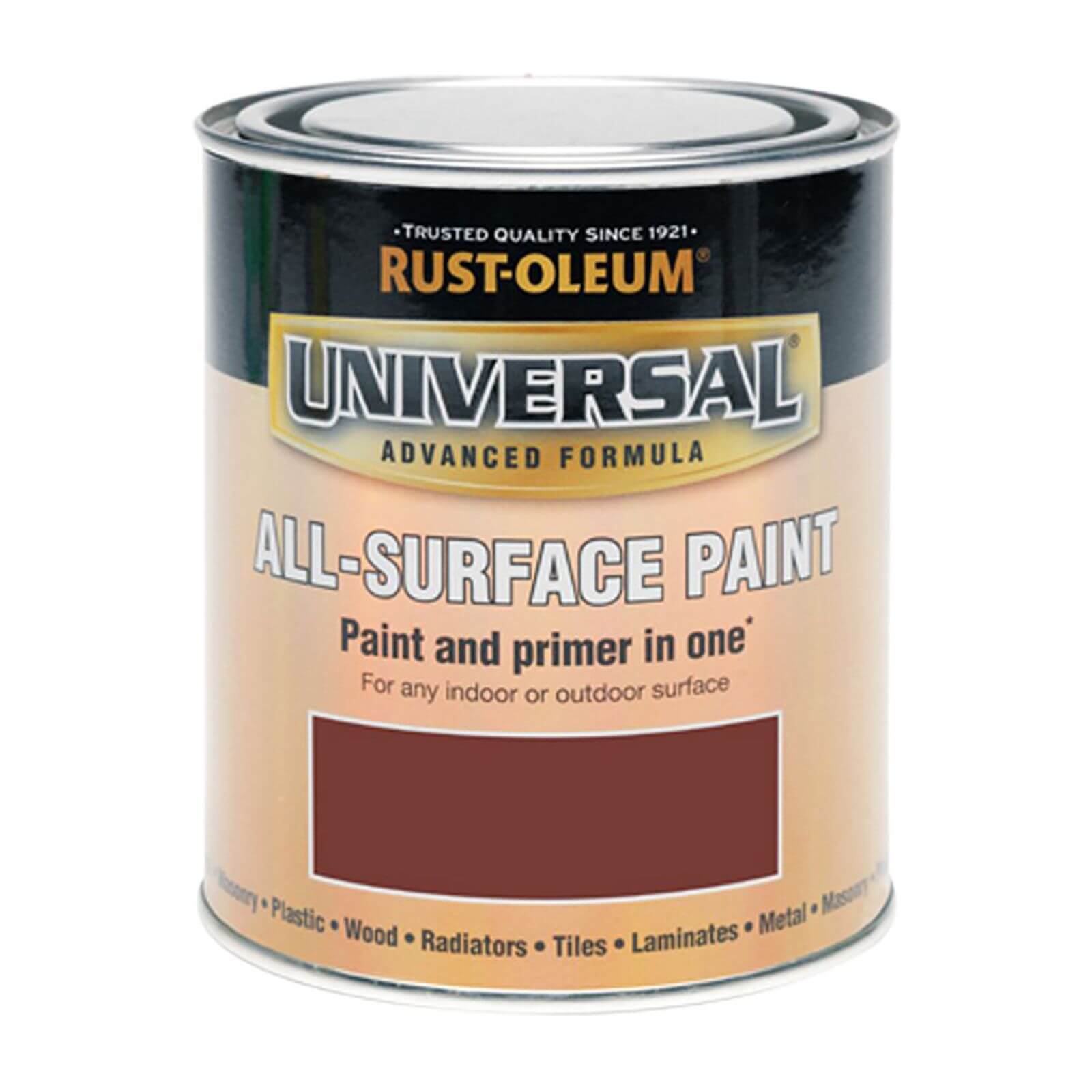 Rust-Oleum Universal All Surface Gloss Paint & Primer - Deep Red - 250ml