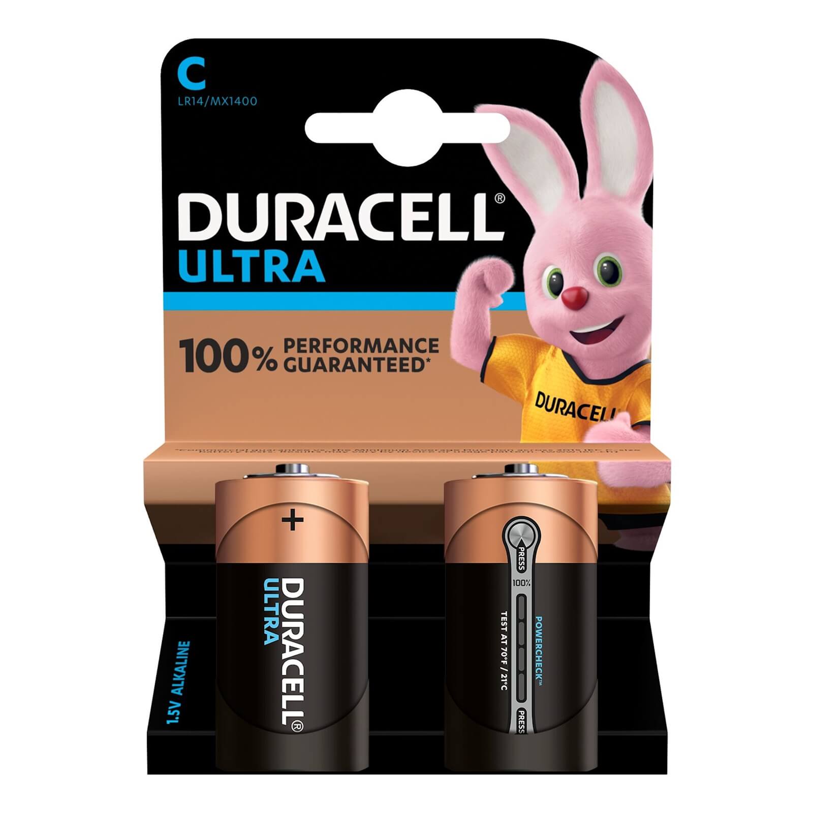 Duracell Ultra MX 1400 C - Pack of 2
