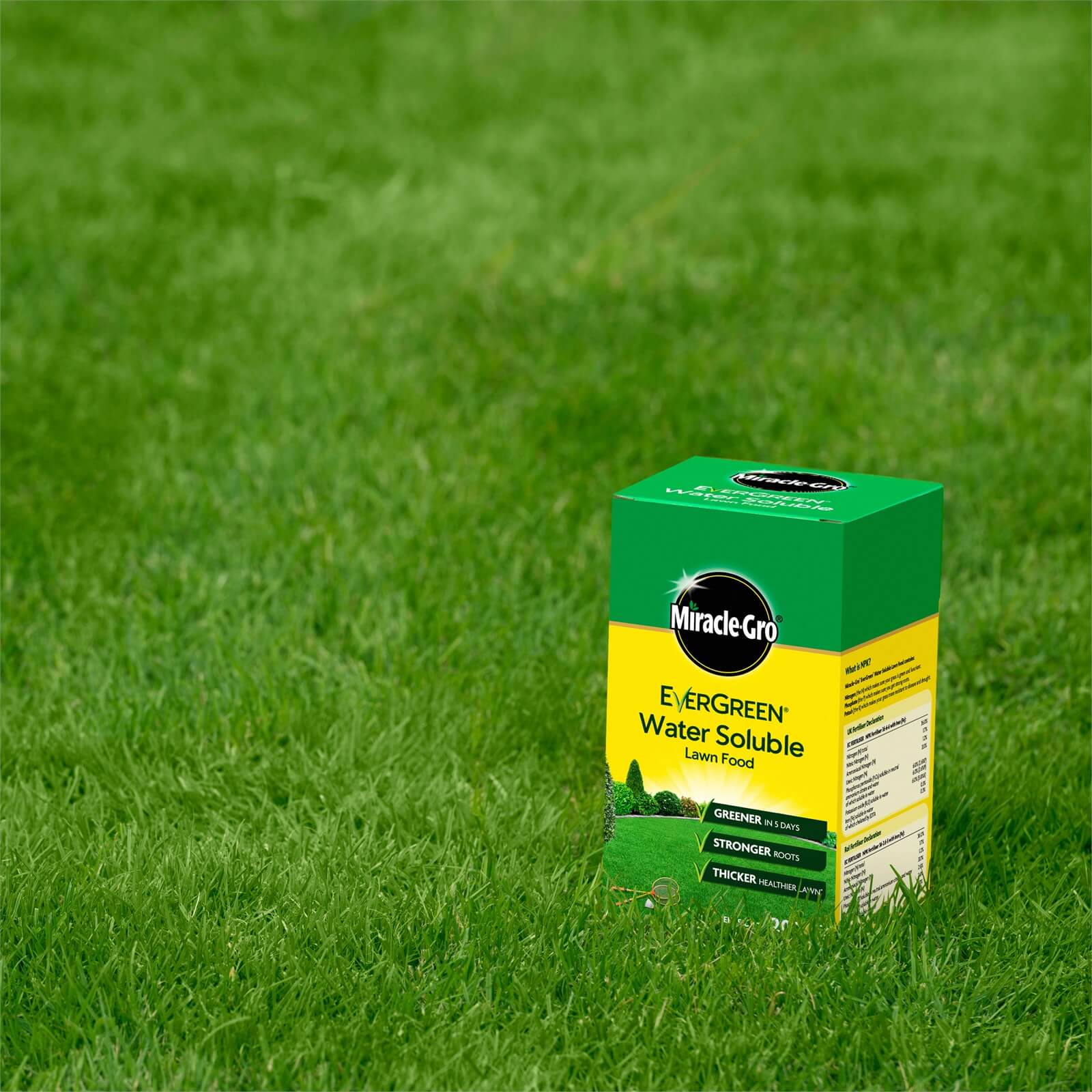 Miracle-Gro Water Soluble Lawn Food - 200m²