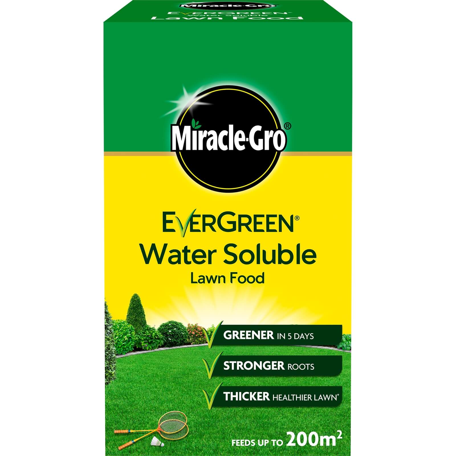 Miracle-Gro Water Soluble Lawn Food - 200m²