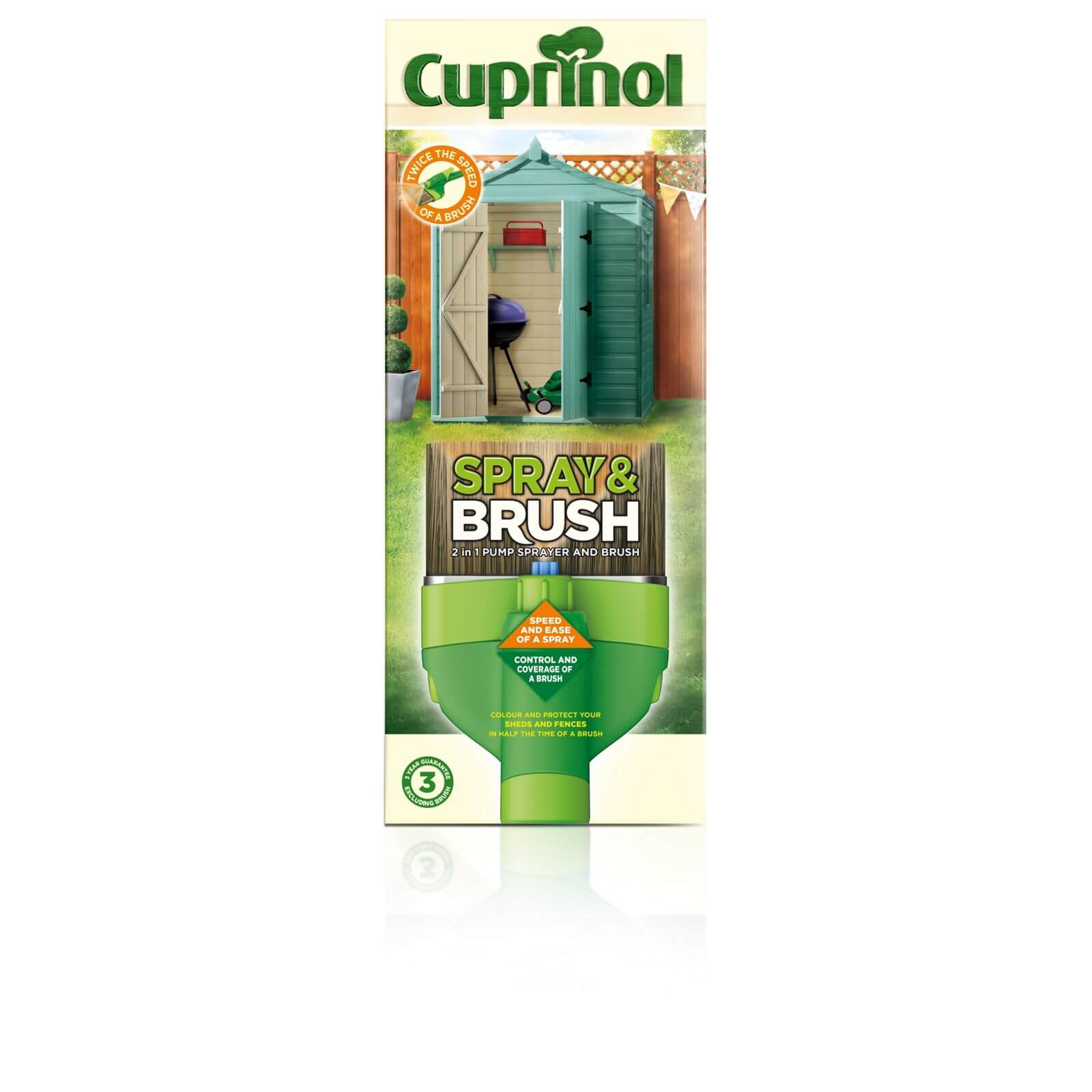 Cuprinol Pump Shed & Fence Sprayer Brush