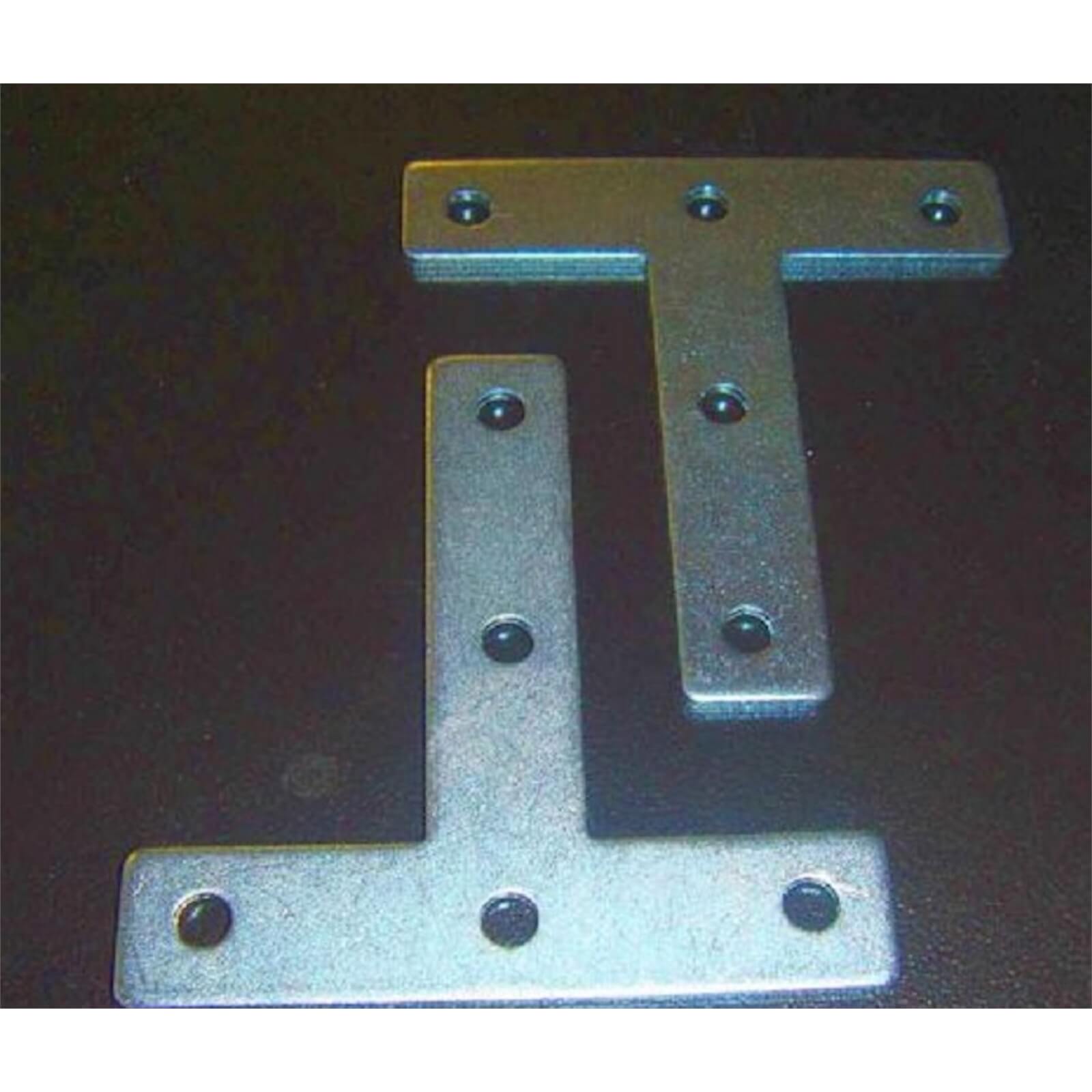 T Plate - 75mm - 2 Piece