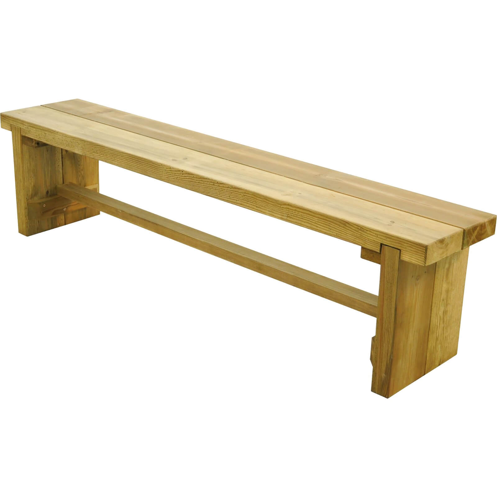 Forest Double Wooden Sleeper Bench - 1.8m