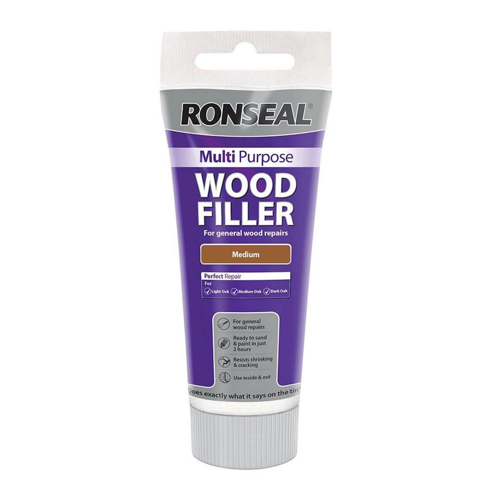 Ronseal Multipurpose Wood Filler Tube - Medium - 325g