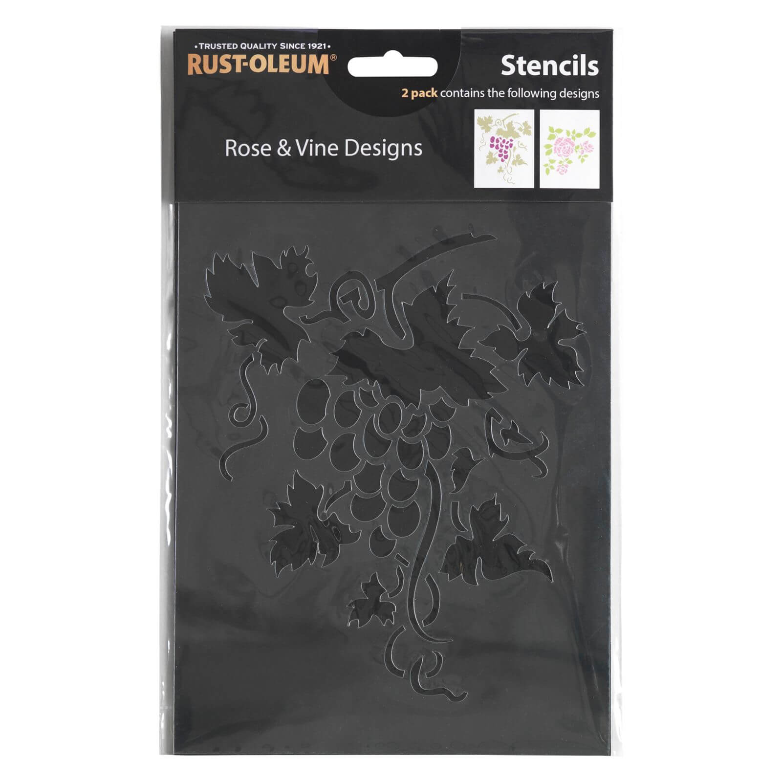 Rust-Oleum Stencil Rose and Vine Designs