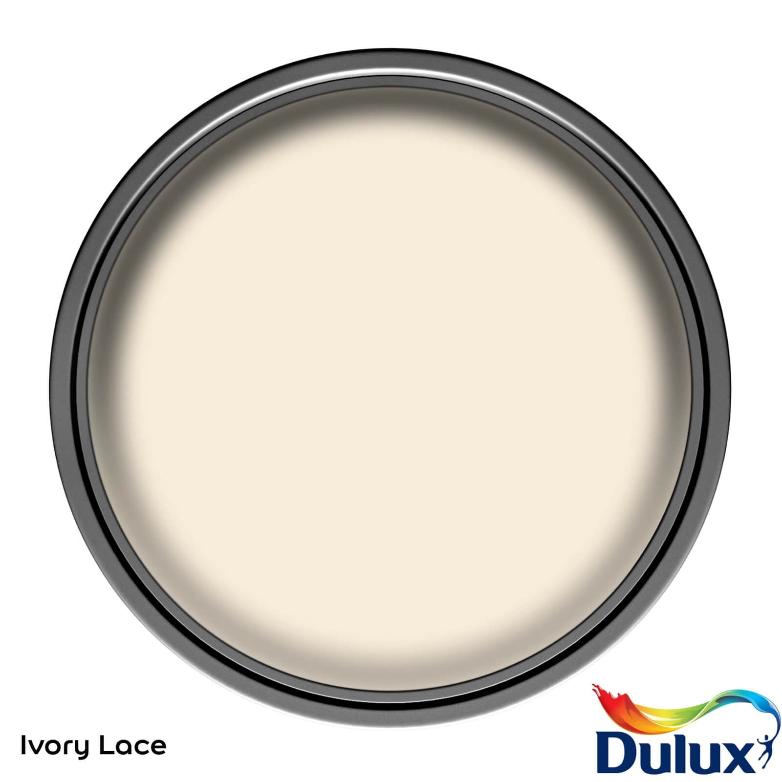 Dulux Matt Emulsion Paint Ivory Lace - 2.5L