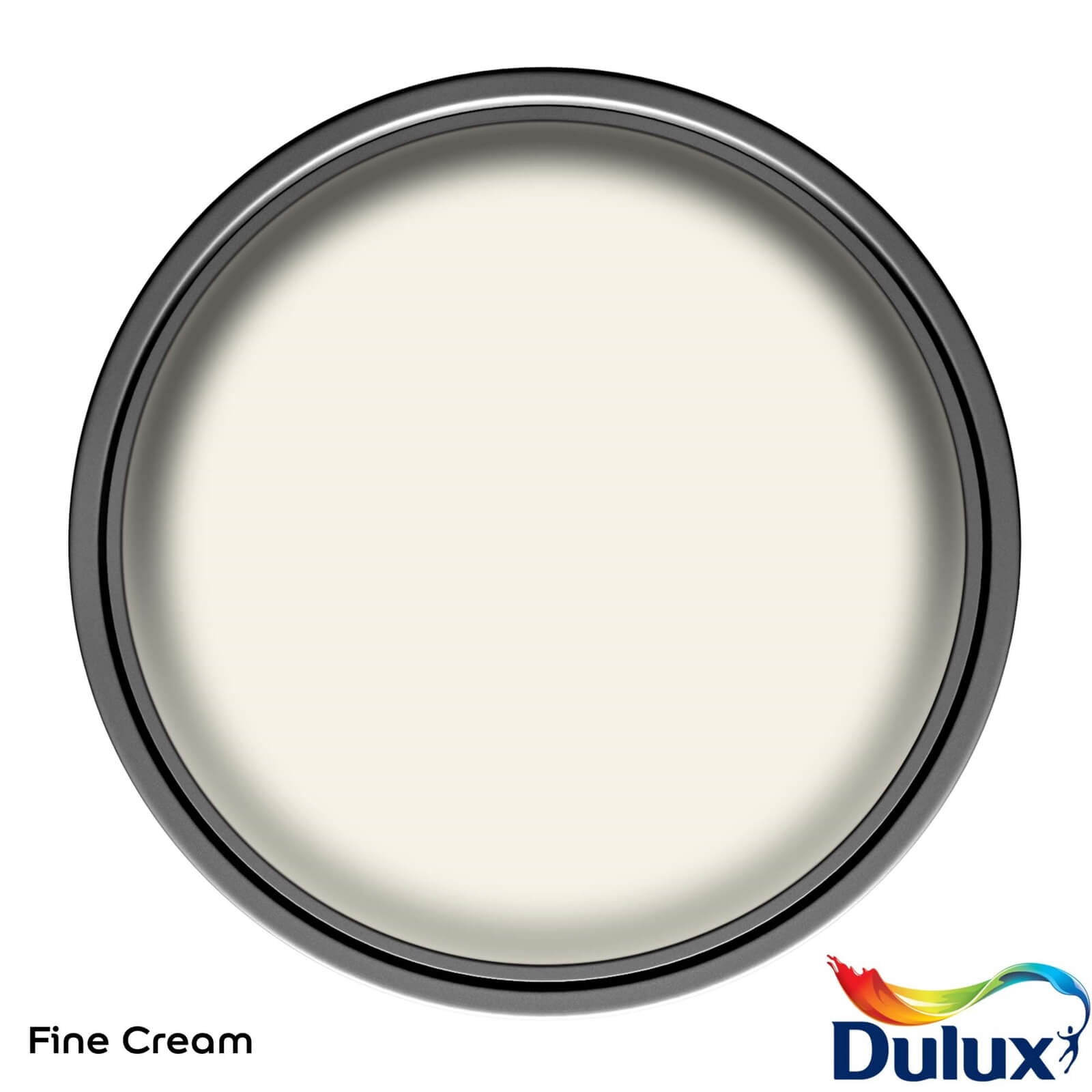 Dulux Silk Emulsion Paint Fine Cream - 2.5L