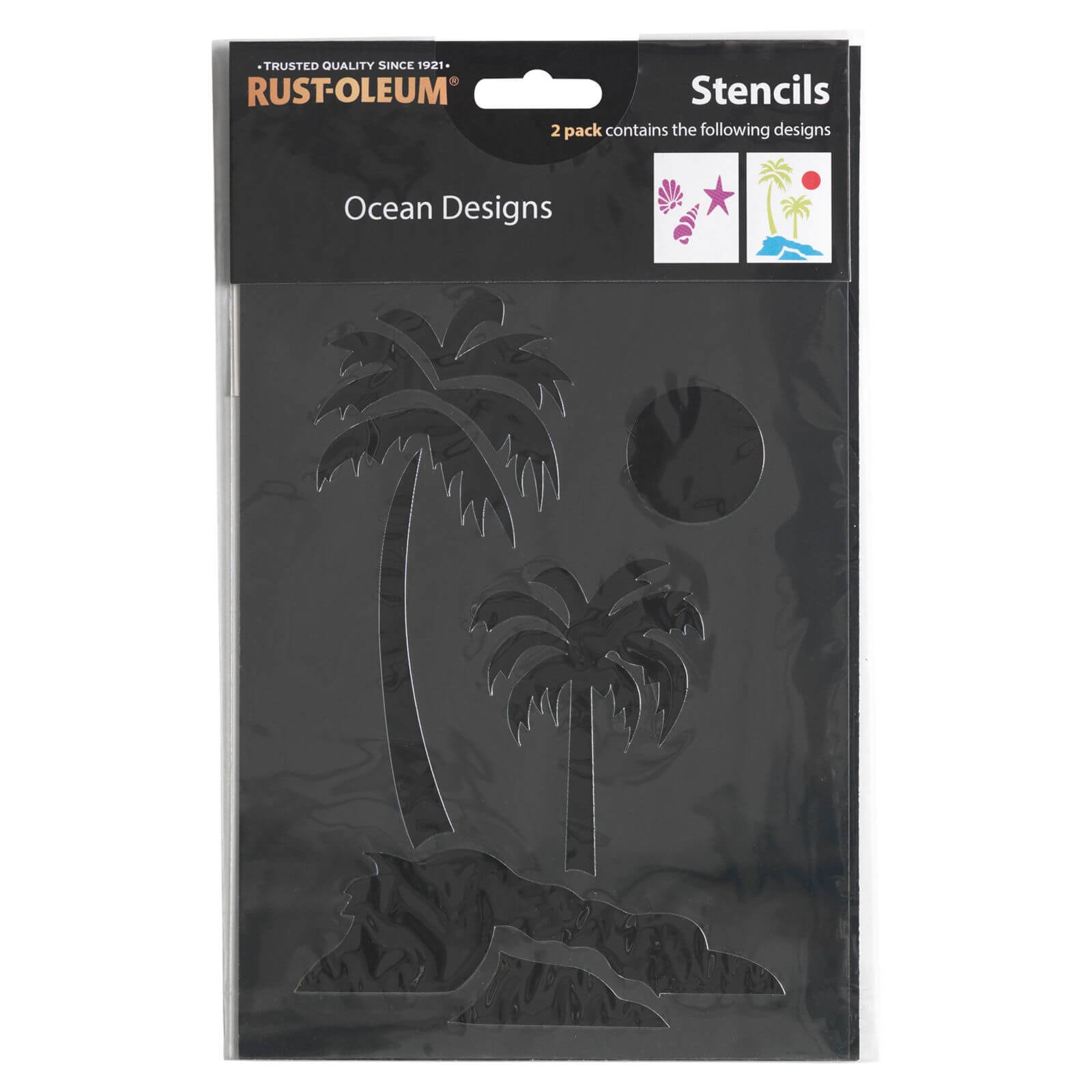 Rust-Oleum Stencil Ocean Designs