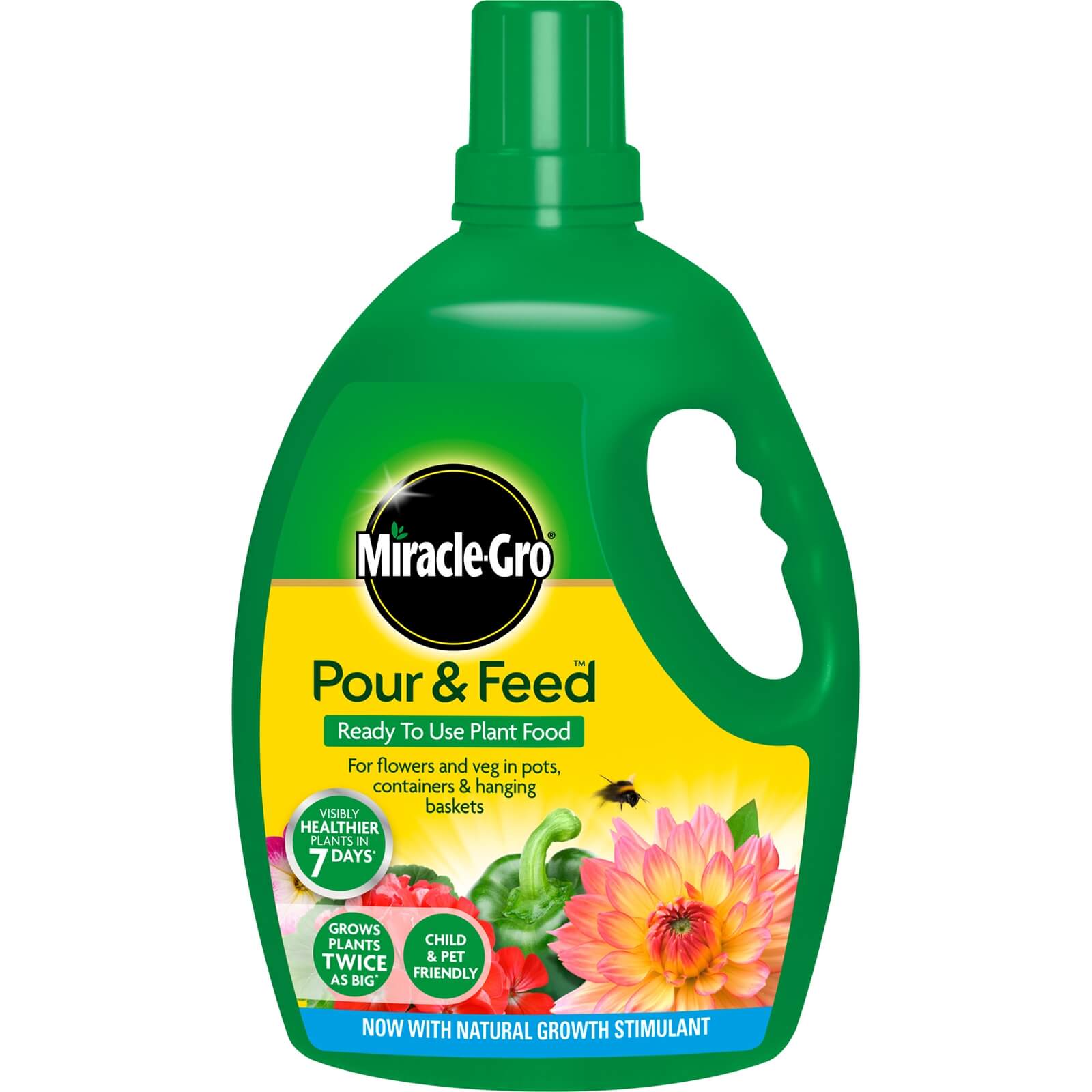 Miracle-Gro Pour & Feed Ready To Use Plant Food - 3L
