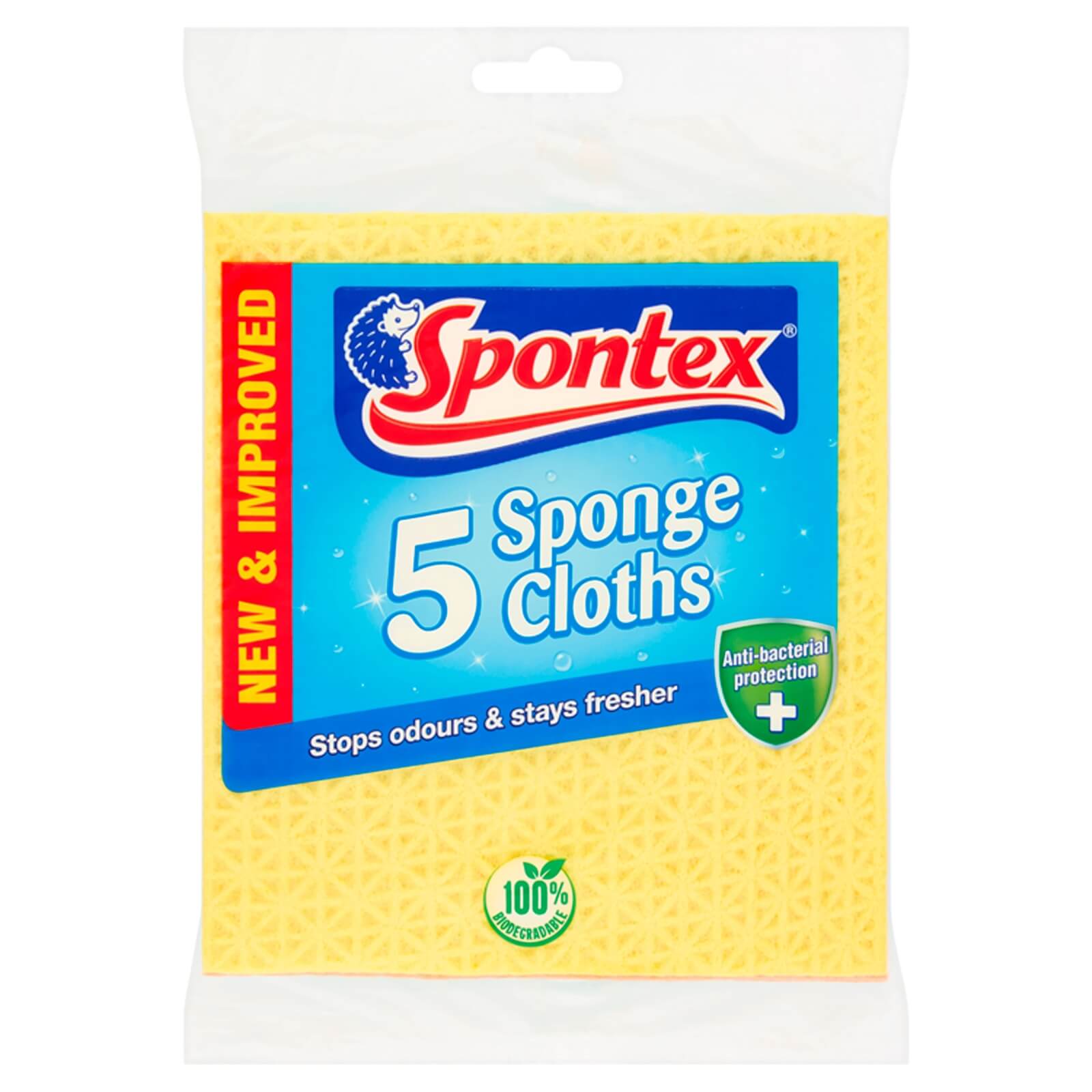 Spontex Sponge Cloth 5 Pack