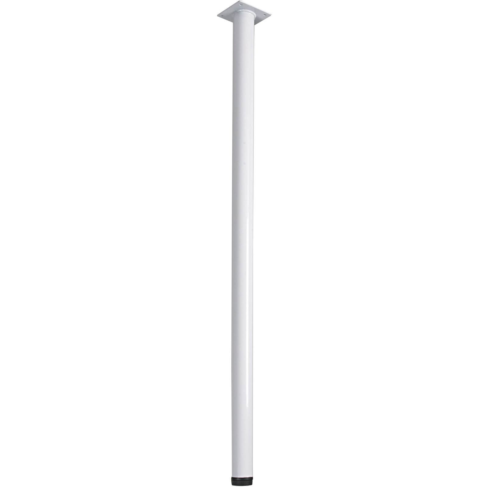 Furniture Leg White 32 x700mm Homebase