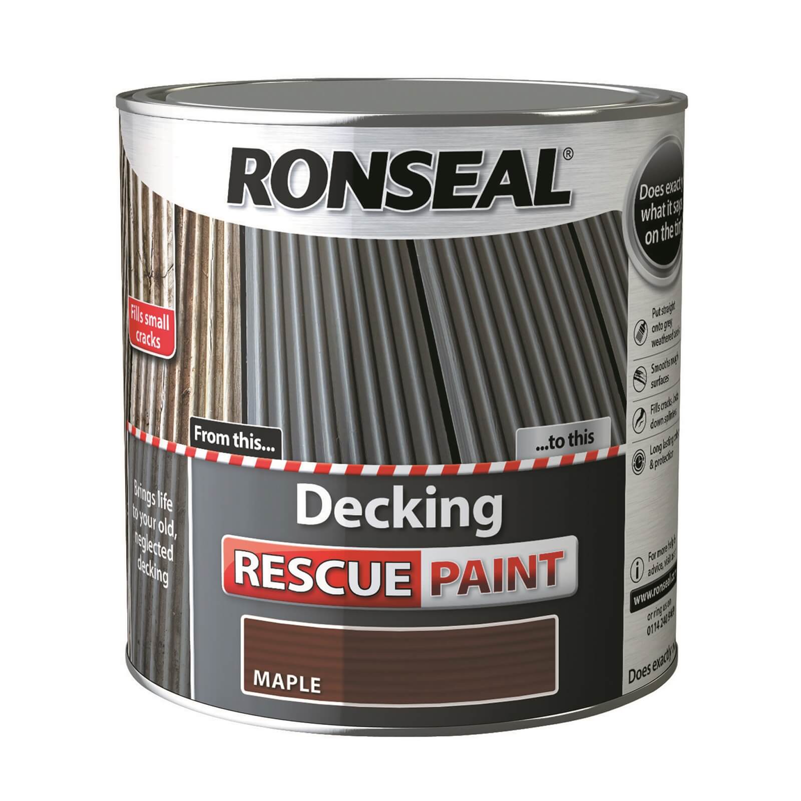 Ronseal Decking Rescue Paint Maple - 2.5L