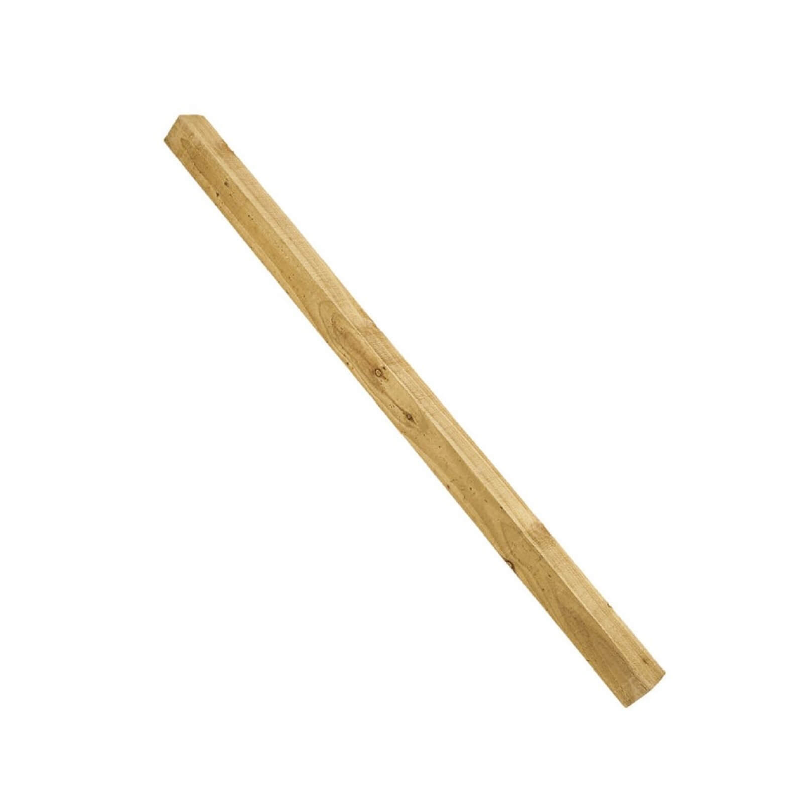 Forest Garden Larchlap Sawn Post 2.1m (2100 x 75 x 75mm) - Pack of 4