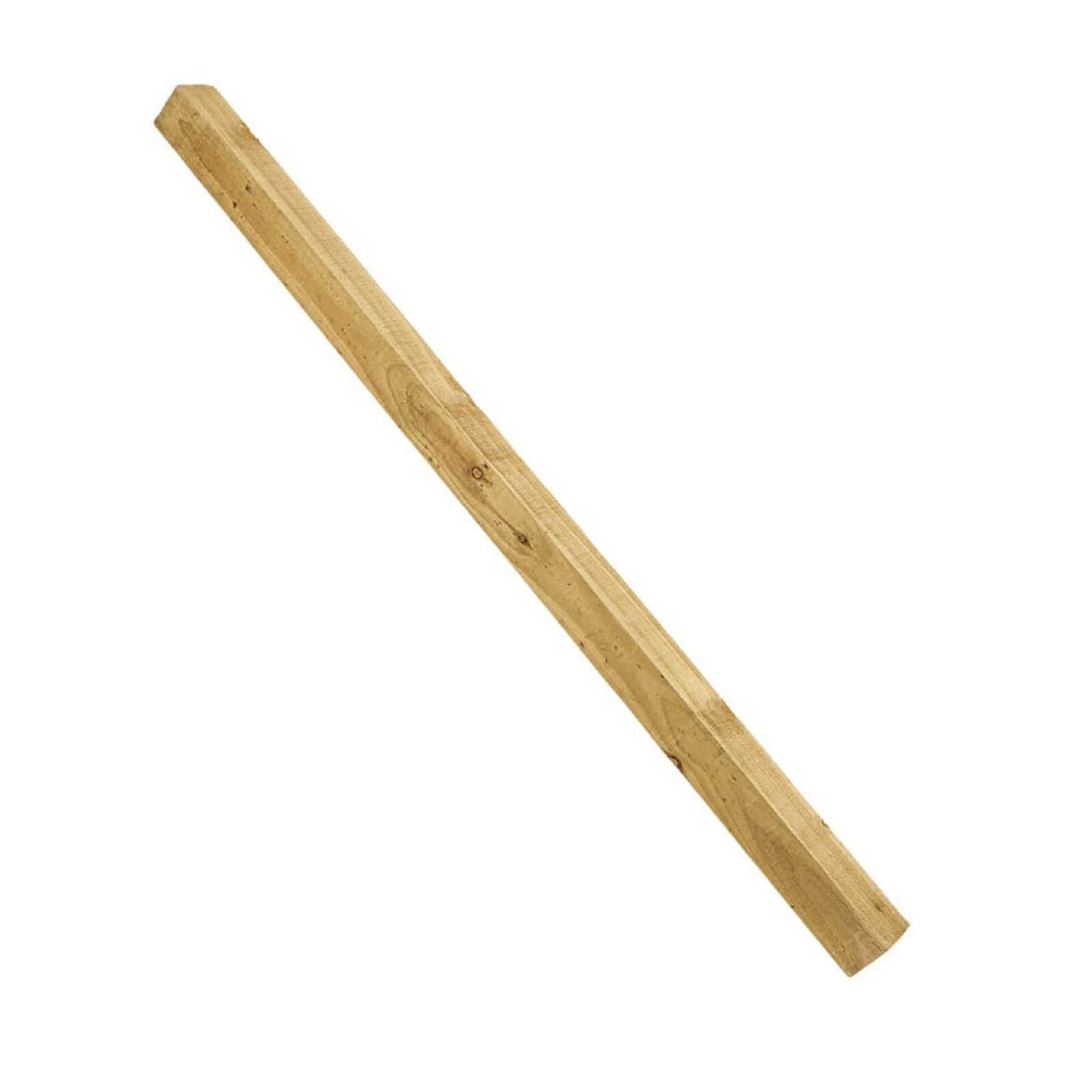 Forest Garden Larchlap Sawn Post 2.4m (2400 x 75 x 75mm) - Pack of 6