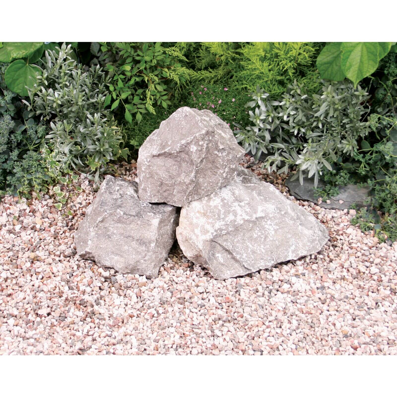 Stylish Stone Highland Grey Rockery - Full Crate (80 Pieces)