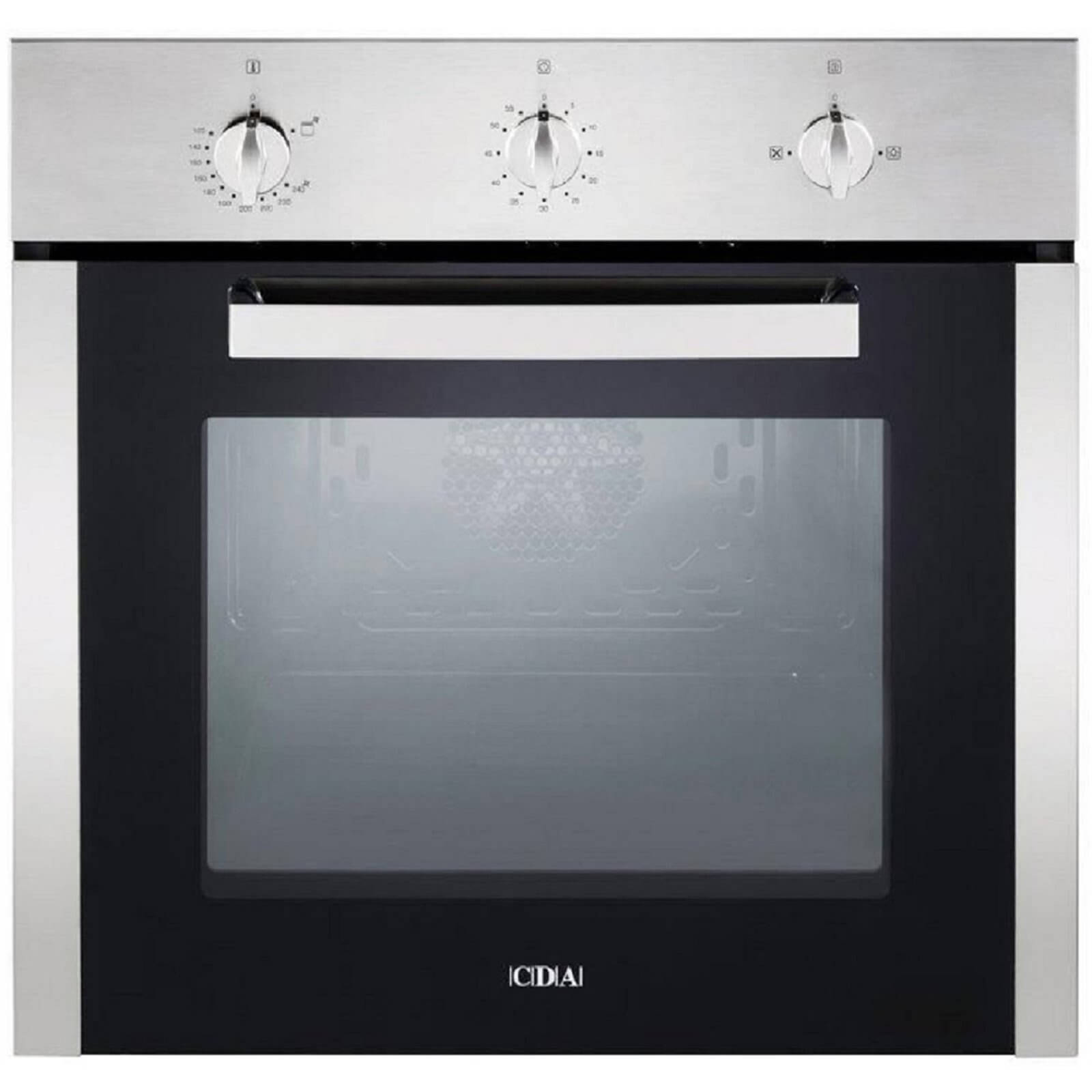 CDA SG120SS Built-in Single Fanned Gas Oven - Stainless Steel