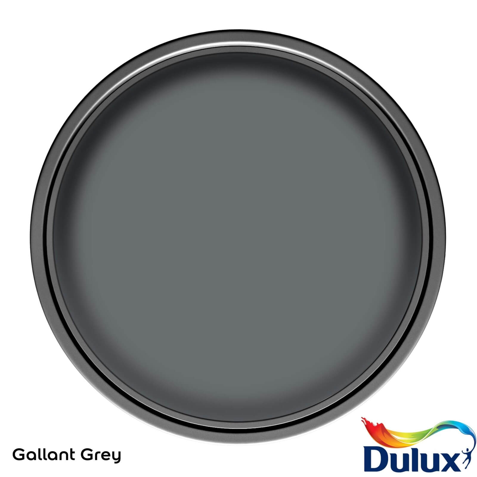 Dulux Weathershield Exterior Quick Dry Satin Paint Gallant Grey - 2.5L
