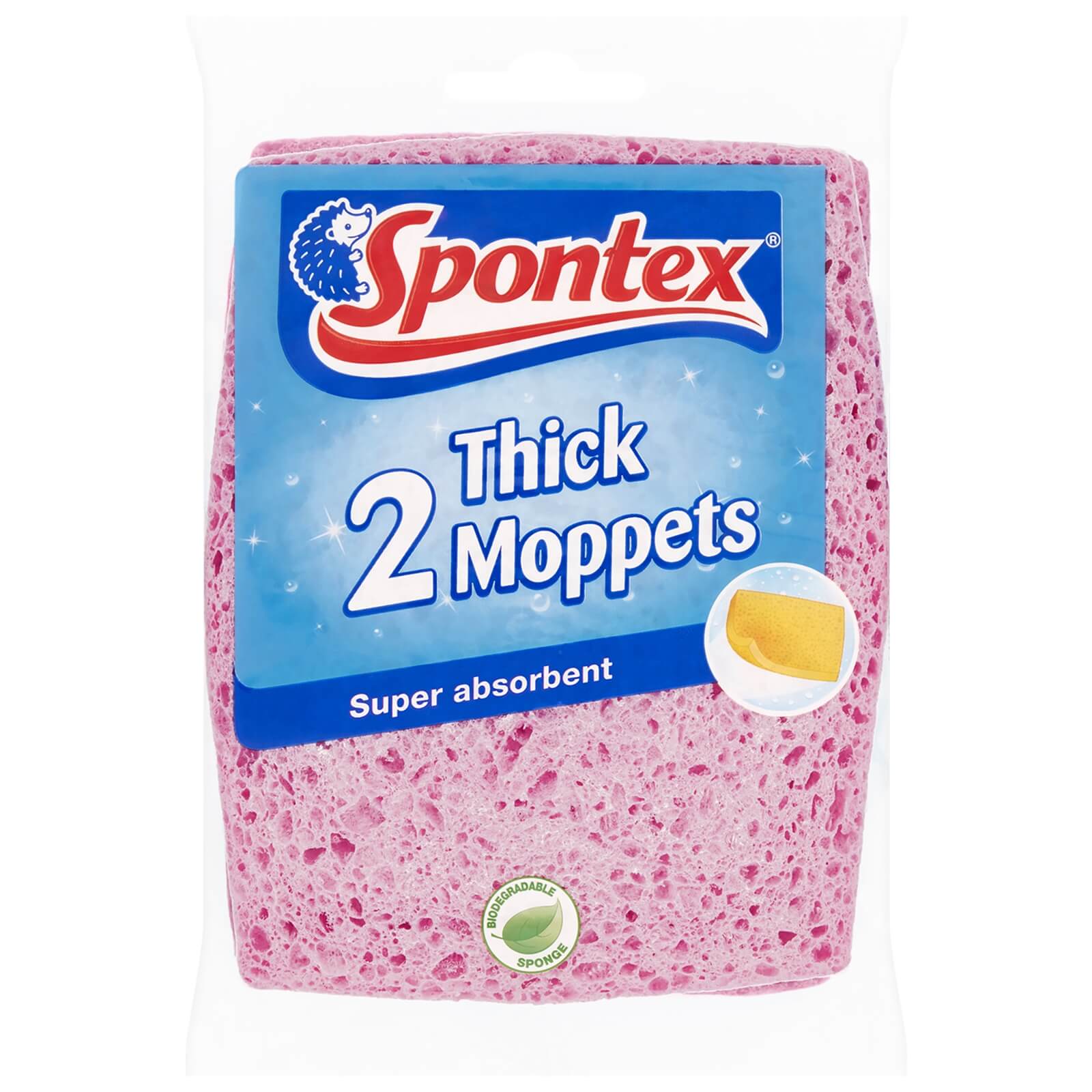 Spontex Thick Moppets 2PK