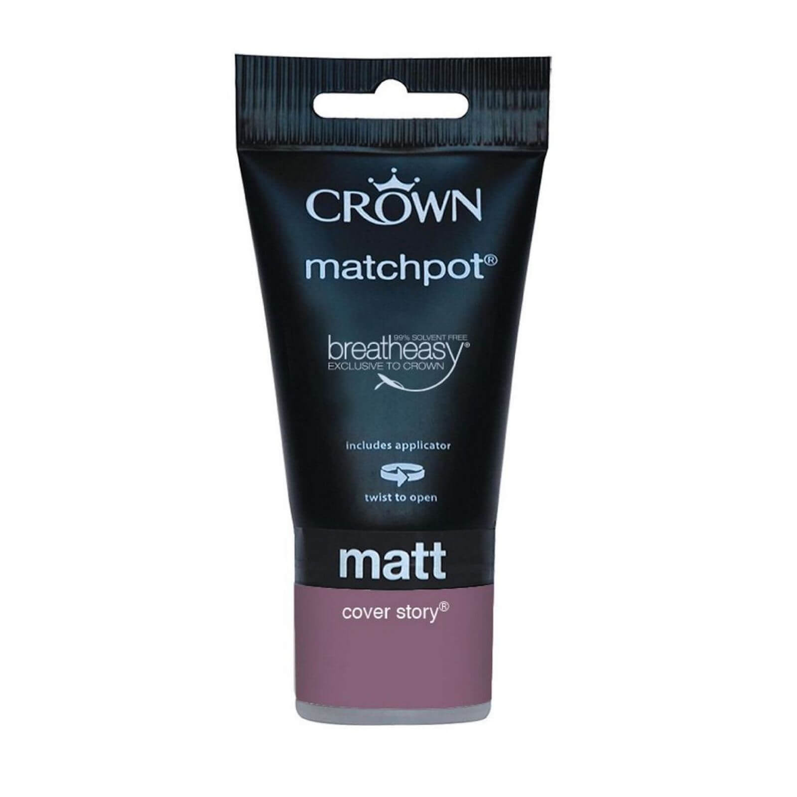 Crown Cover Story Standard Matt Emulsion Paint - 40ml Tester