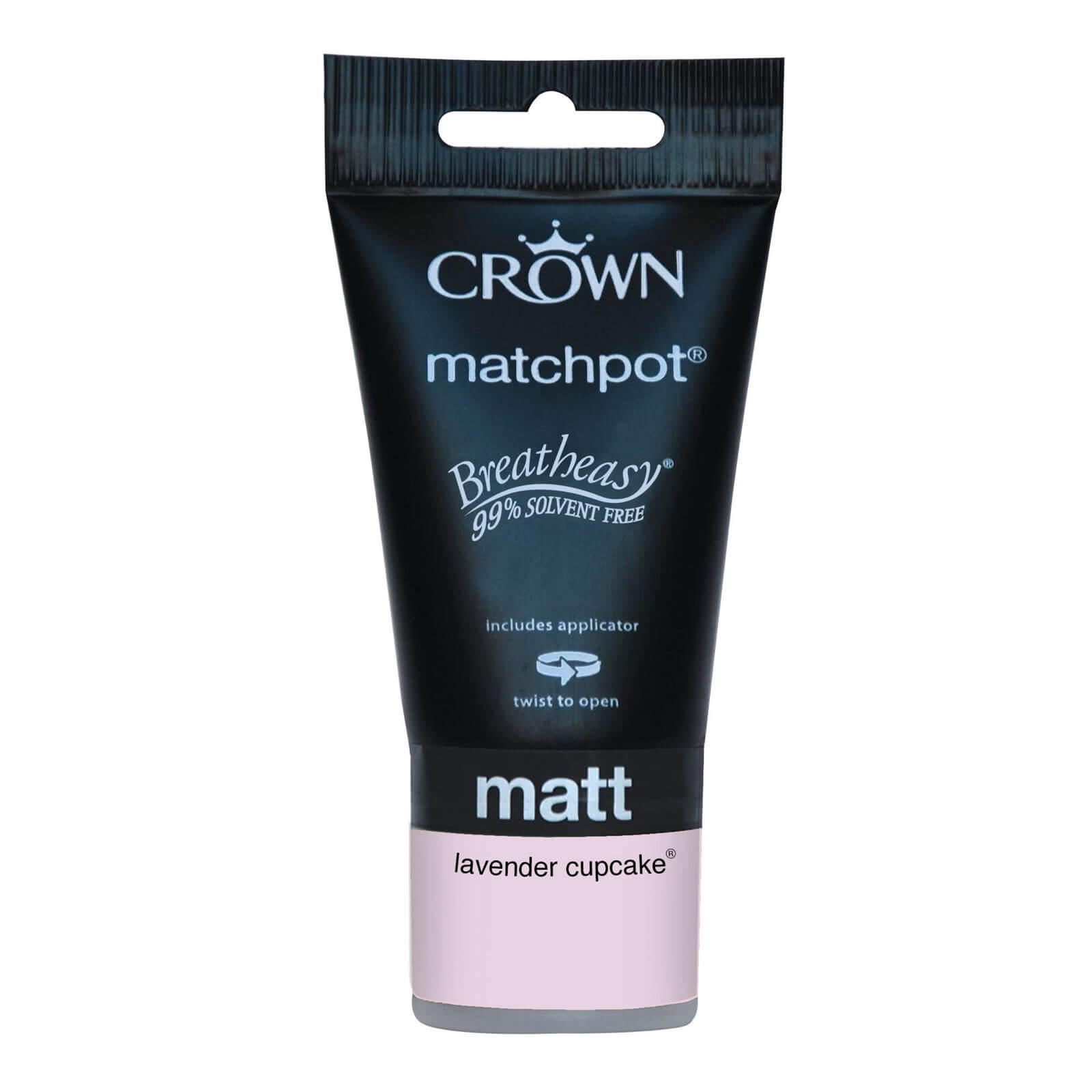 Crown Breatheasy Lavender cupcake - Matt Standard Emulsion  40ml