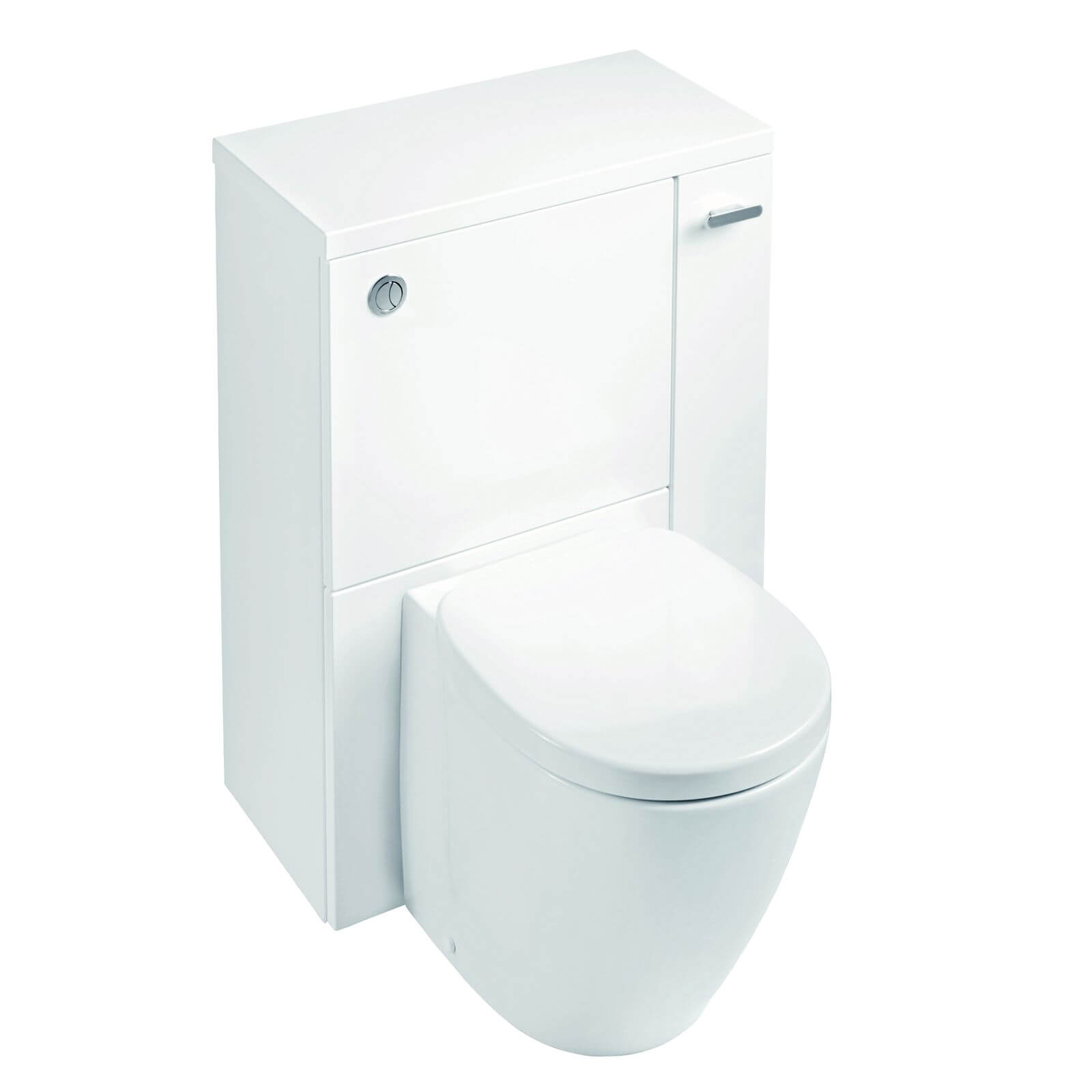Ideal Standard Senses Space Back to Wall Toilet Unit Package - Gloss White