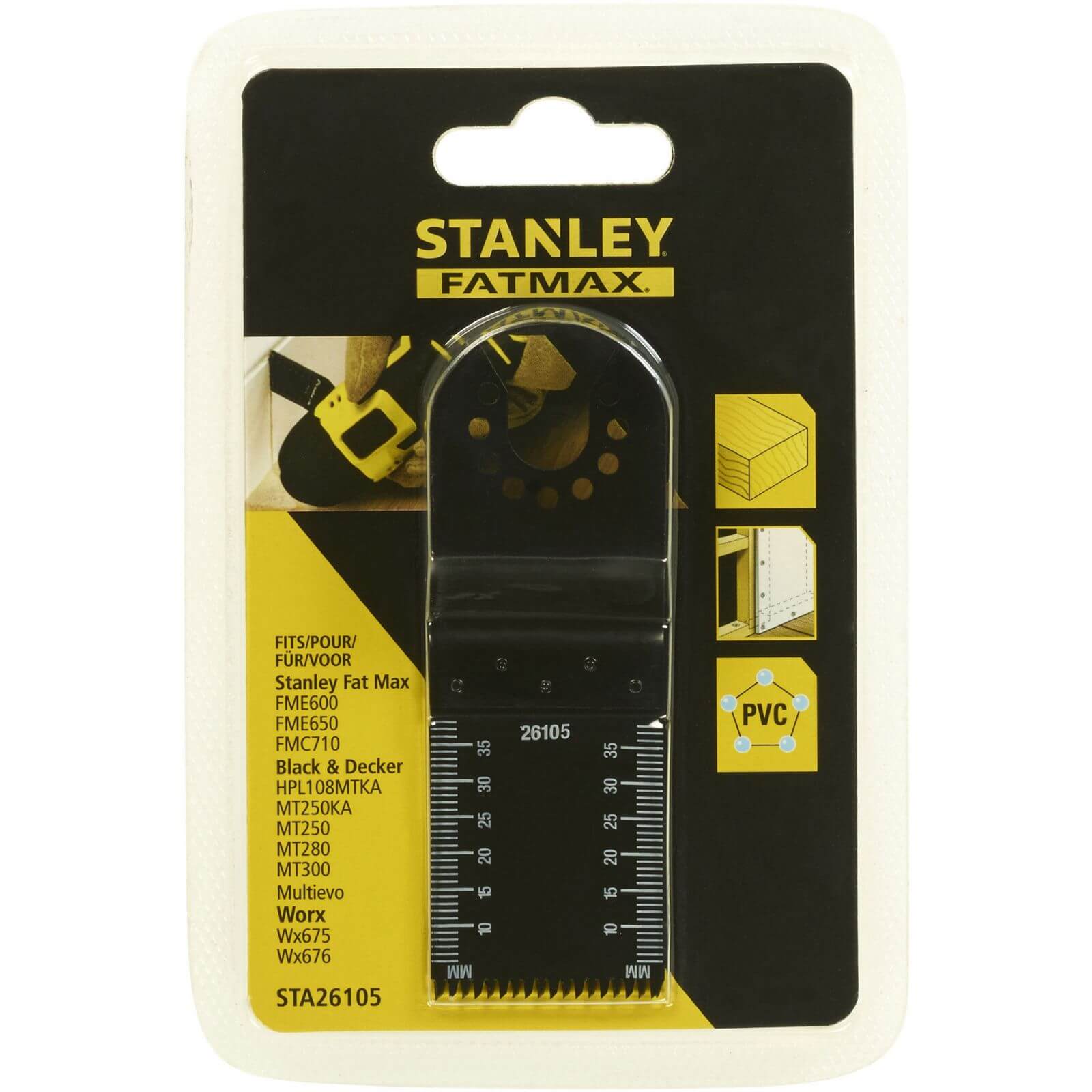 Stanley Fatmax 32x40mm HCS Wood Plungecut - STA26105-XJ