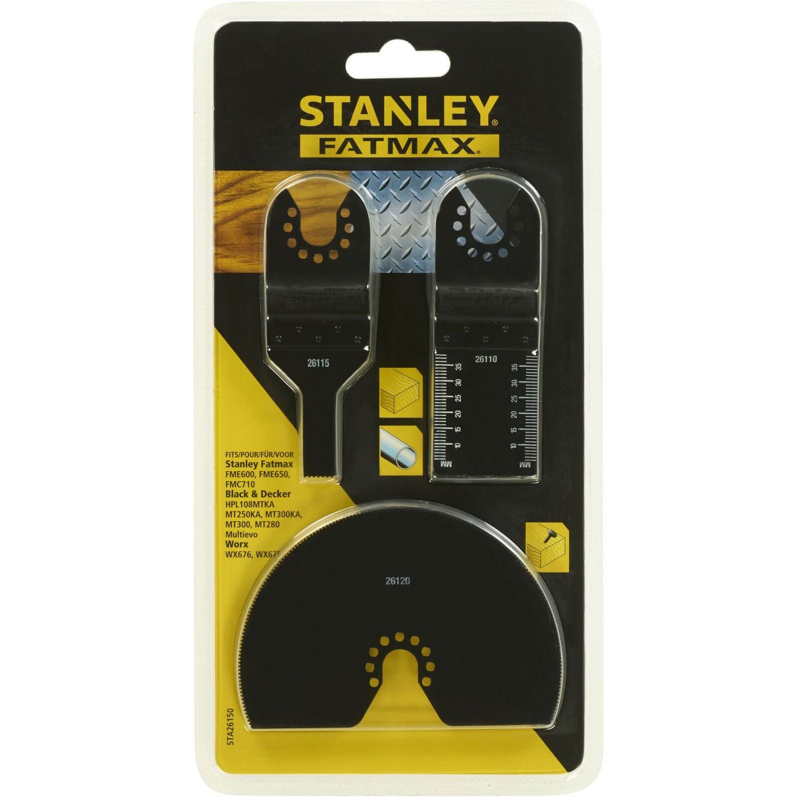 Stanley Fatmax Oscillator Set - 3pc Cutting - STA26150-XJ