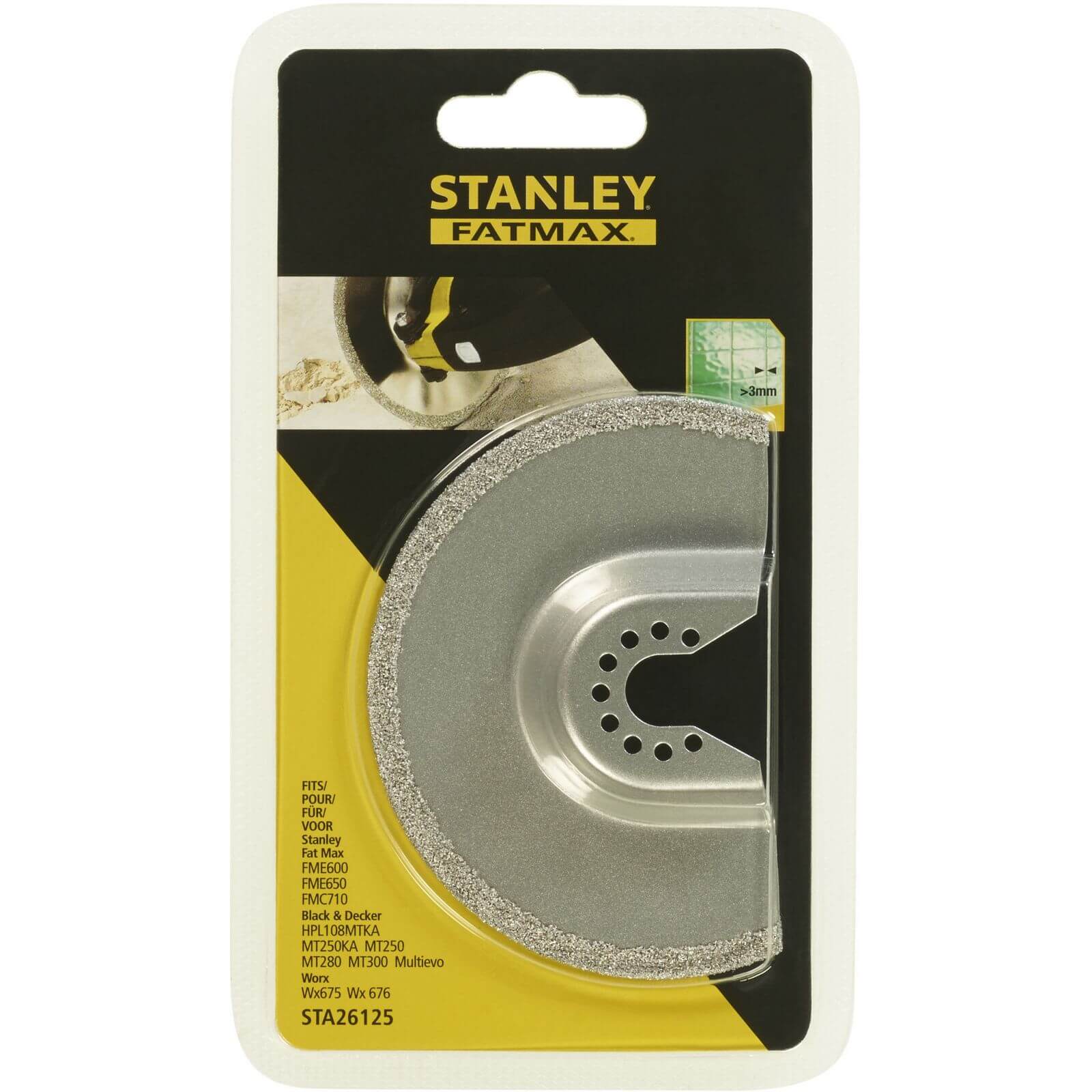 Stanley Fatmax 92mm Carbide Disc Grout Removal - STA26125-XJ