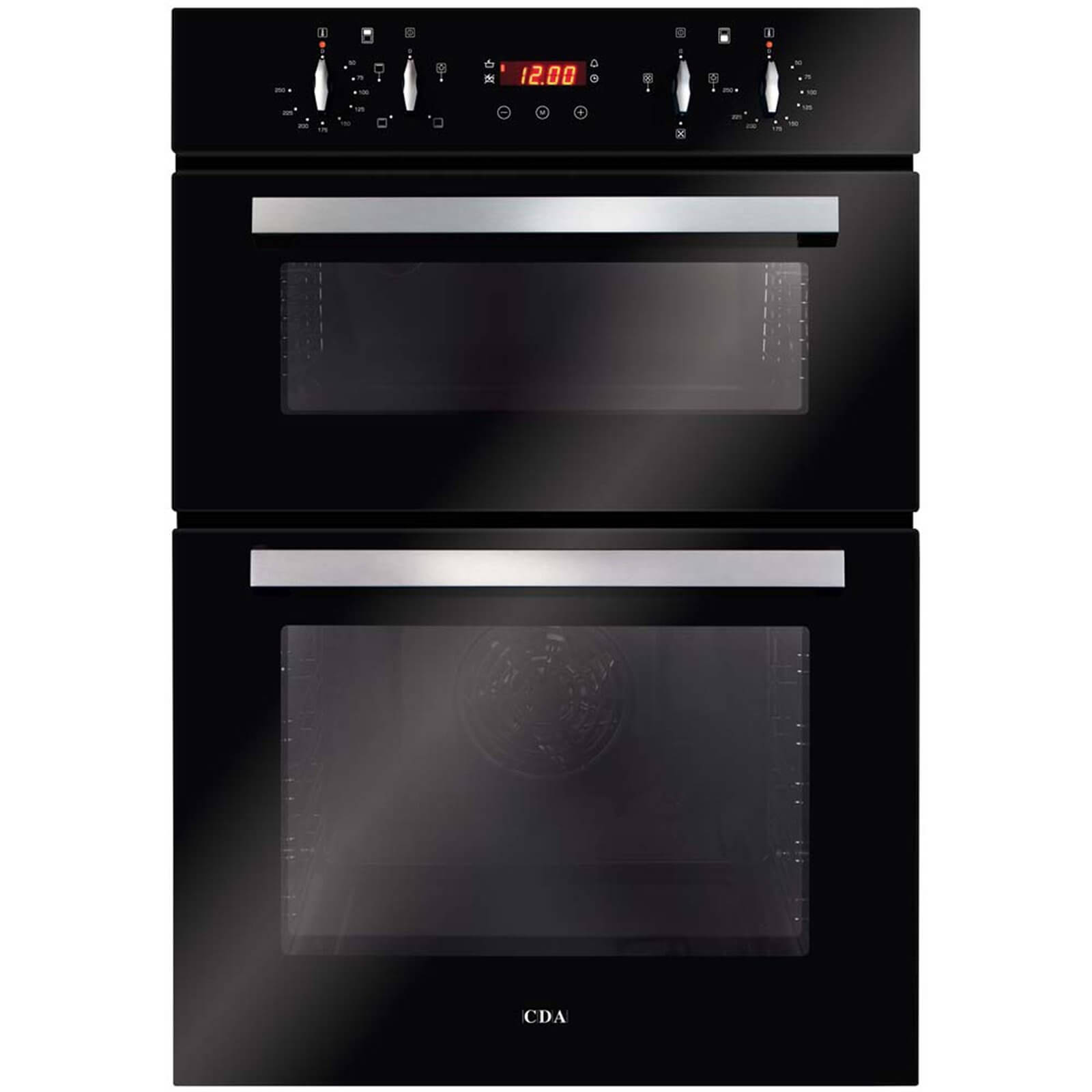 CDA DC940BL Built-in Multifunction Double Electric Oven - Black