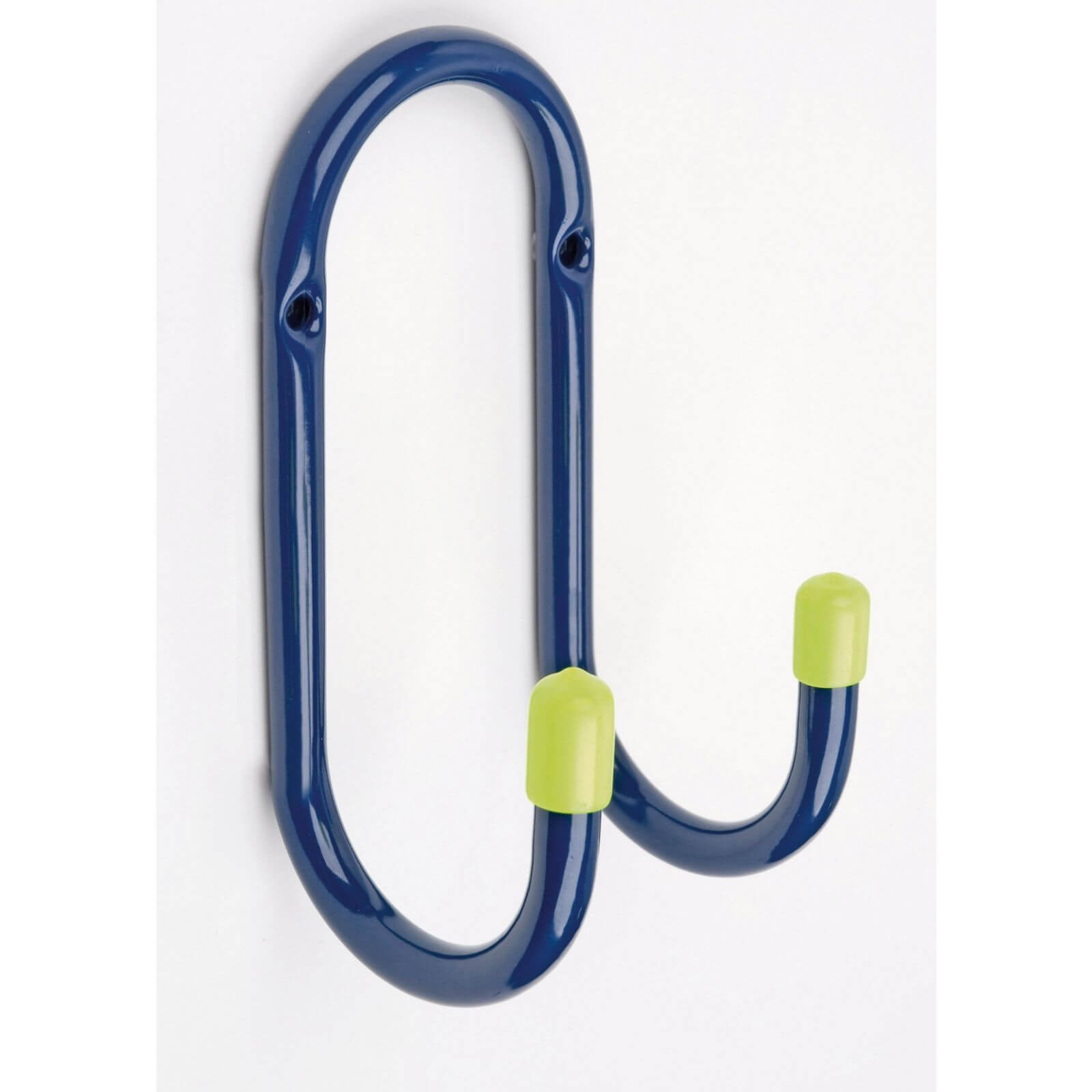 Utility Double Hook - Blue and Green - 70mm