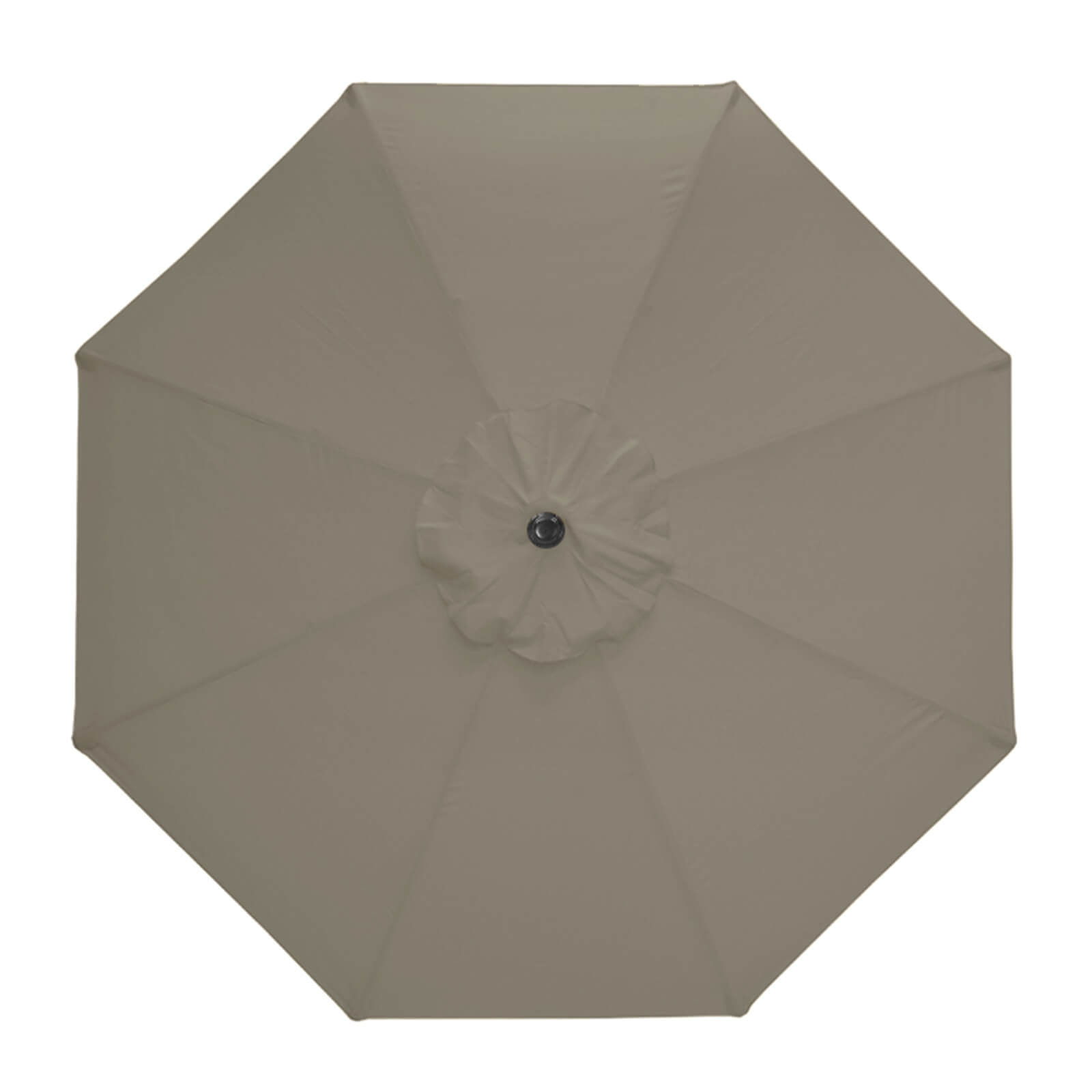 Aluminium Umbrella Parasol - 3m - Taupe