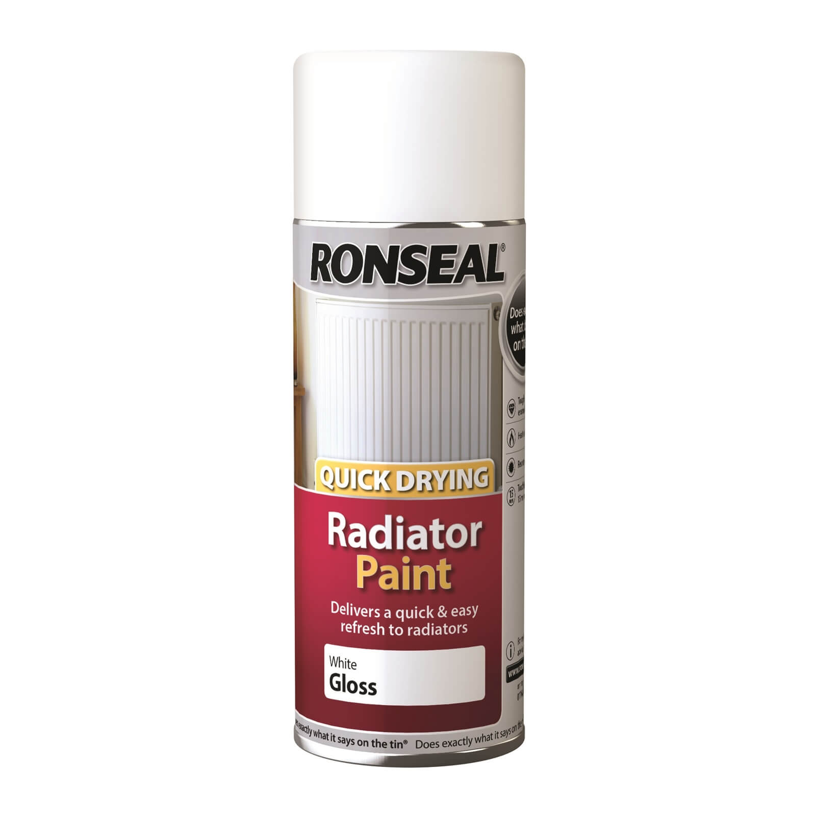 Ronseal Quick Drying Radiator Aerosol - 400ml