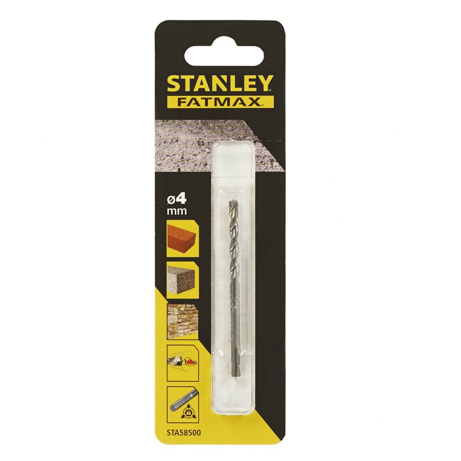 Stanley Fatmax Masonry Drill Bit 4 x 75mm - STA58500-QZ