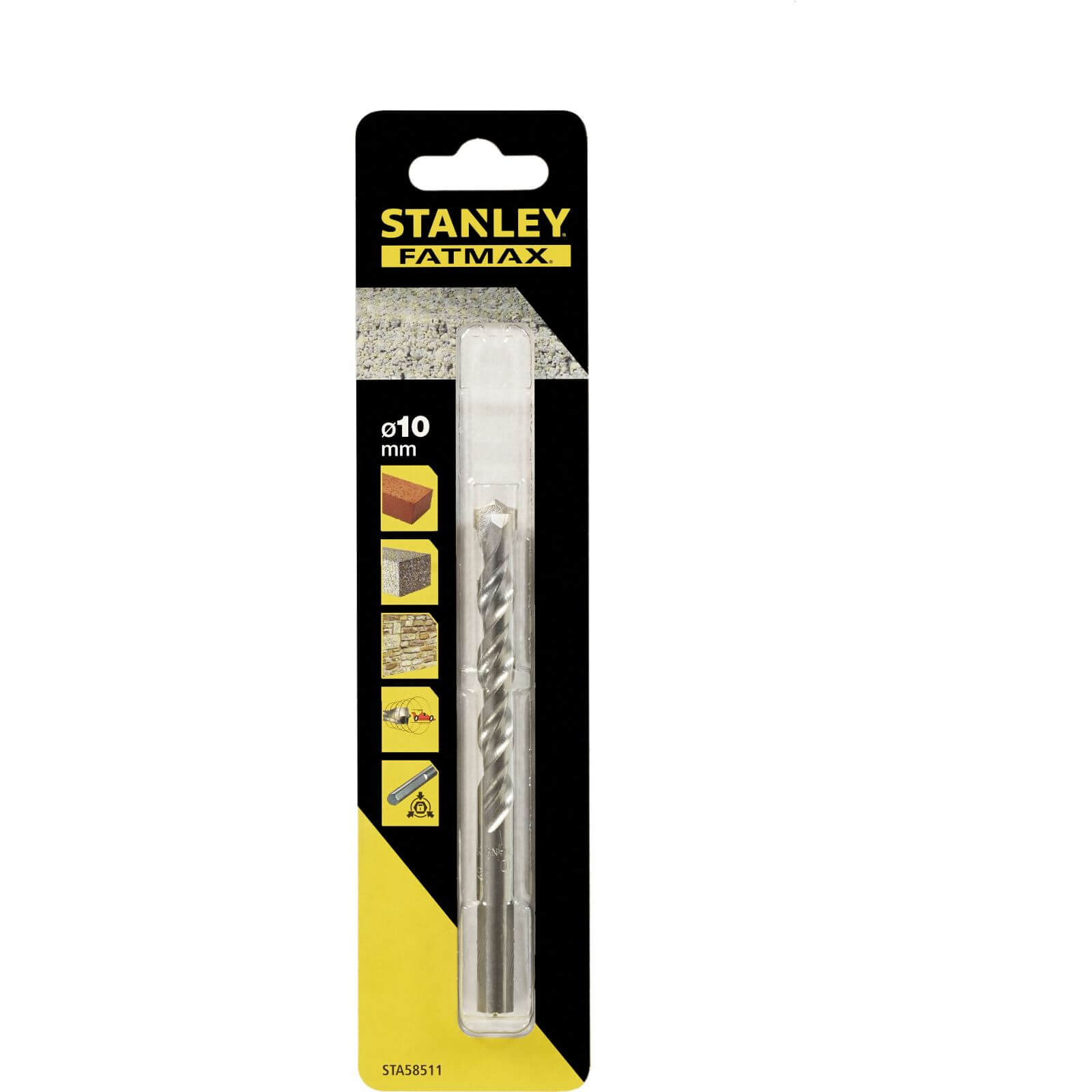 Stanley Fatmax Masonry Drill Bit 10 x 120mm - STA58511-QZ
