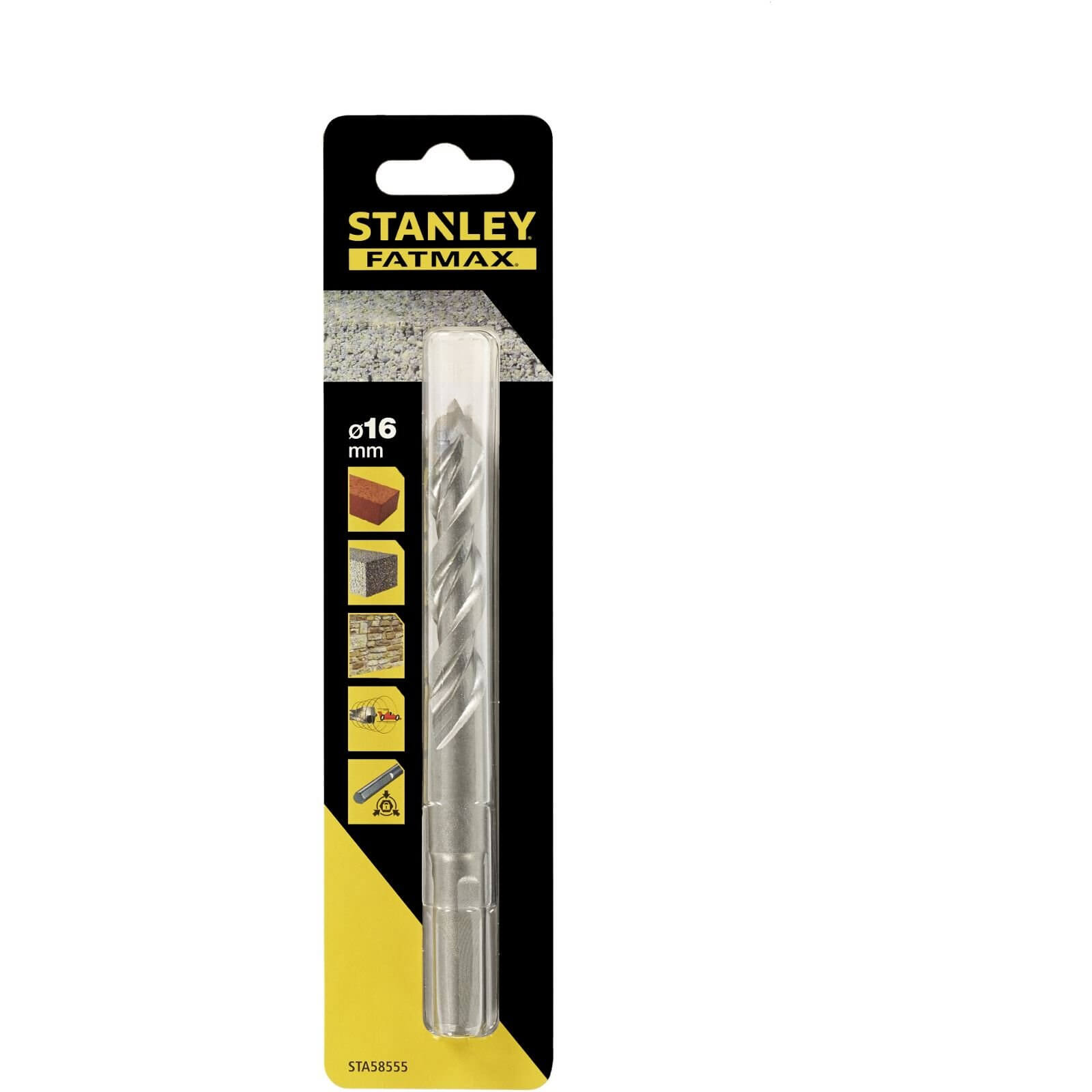 Stanley Fatmax Masonry Drill Bit 16 x 150mm - STA58555-QZ