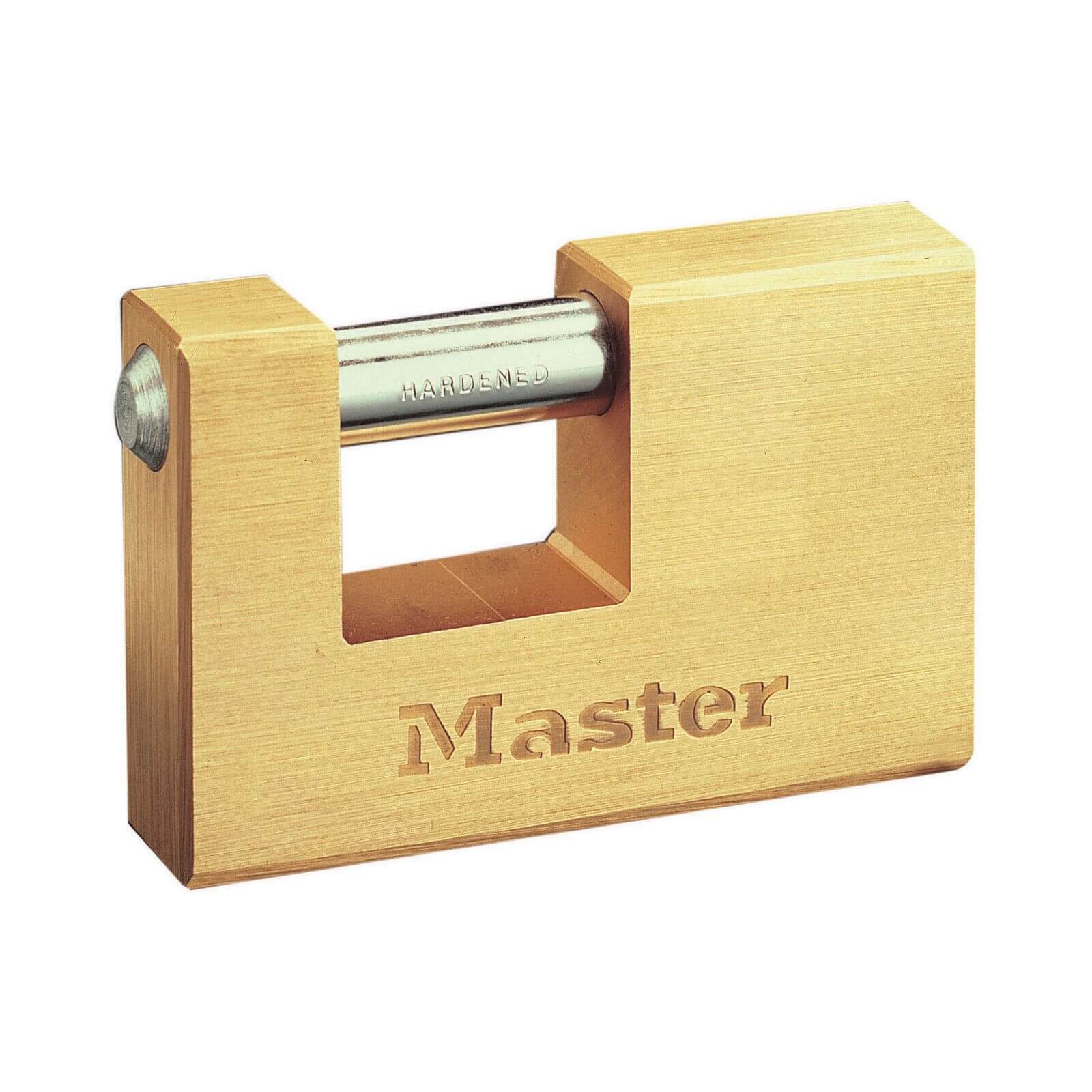 Master Lock Rectangle Brass Lock - 63mm