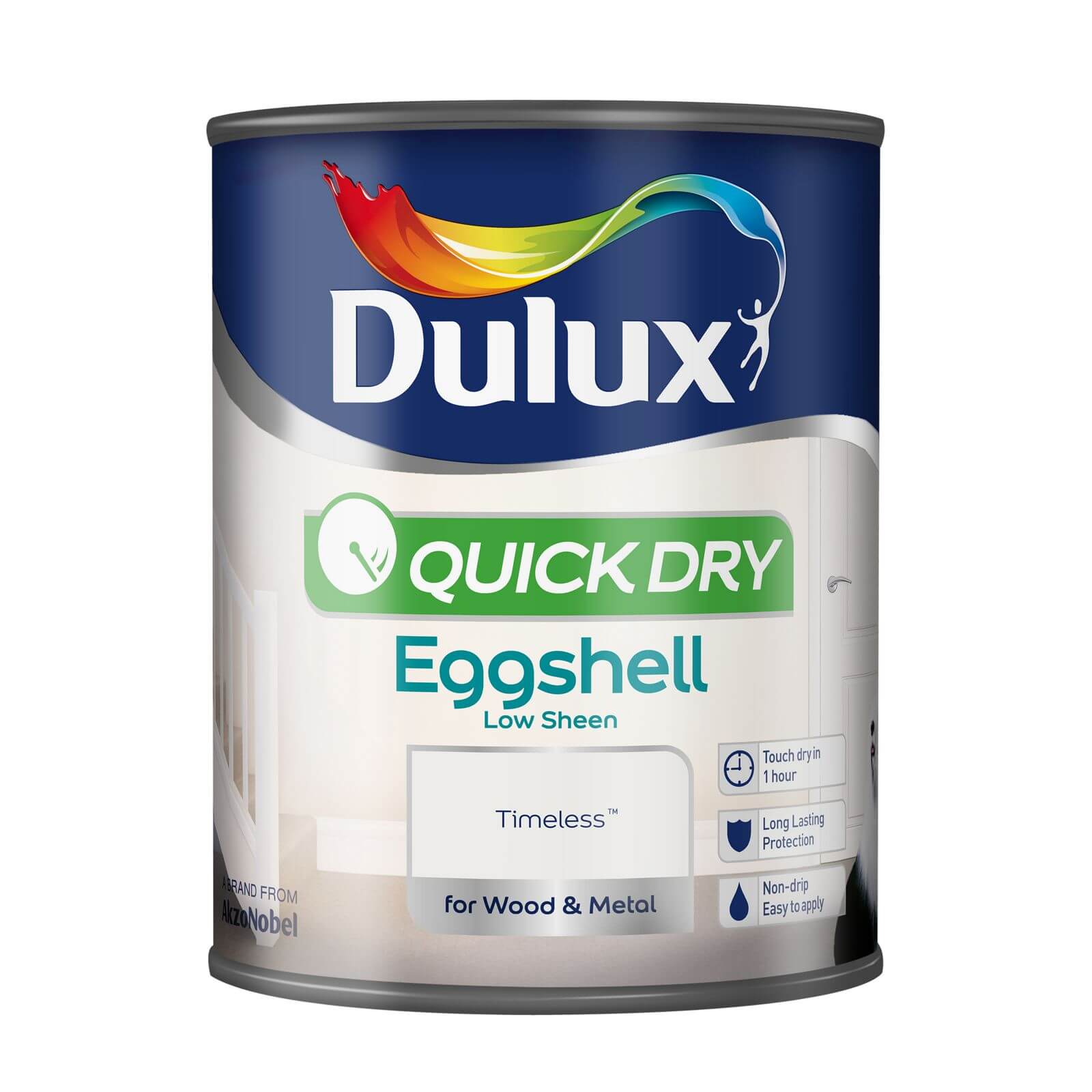 Dulux Quick Dry Eggshell Timeless - 750ml
