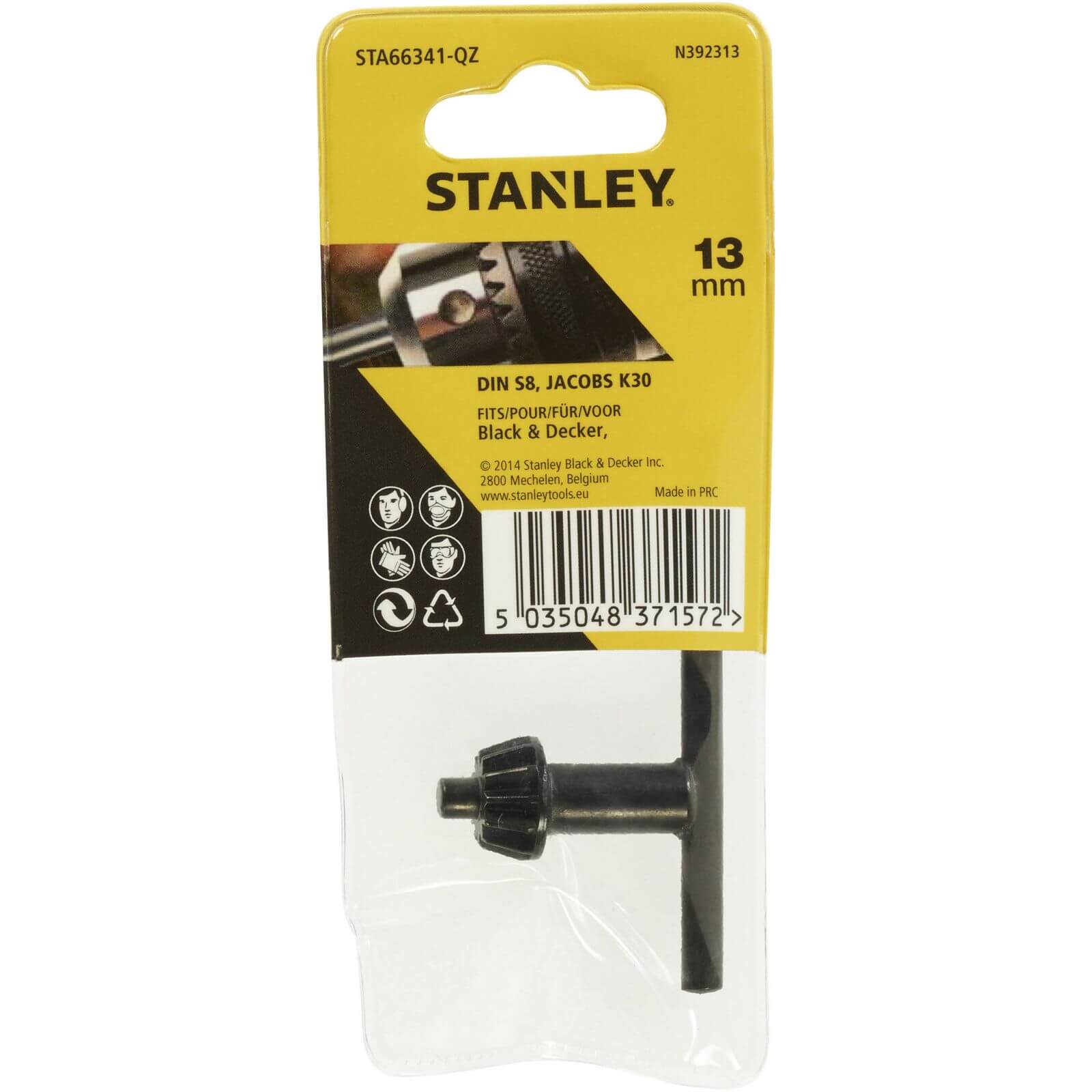 Stanley 13mm Drill Chuck Key - STA66341-QZ